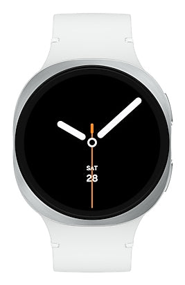 "Samsung Galaxy Watch 8 3,81 cm (1.5"") AMOLED 44 mm Numérique 480 x 480 pixels Écran tactile Argent Wifi GPS (satellite)"