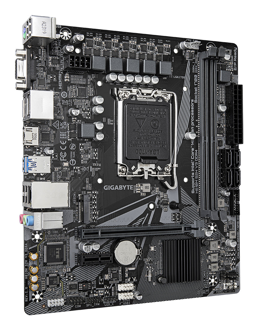 GIGABYTE H610M S2H V3 DDR4 carte mere Intel H610 Express LGA 1700 micro ATX