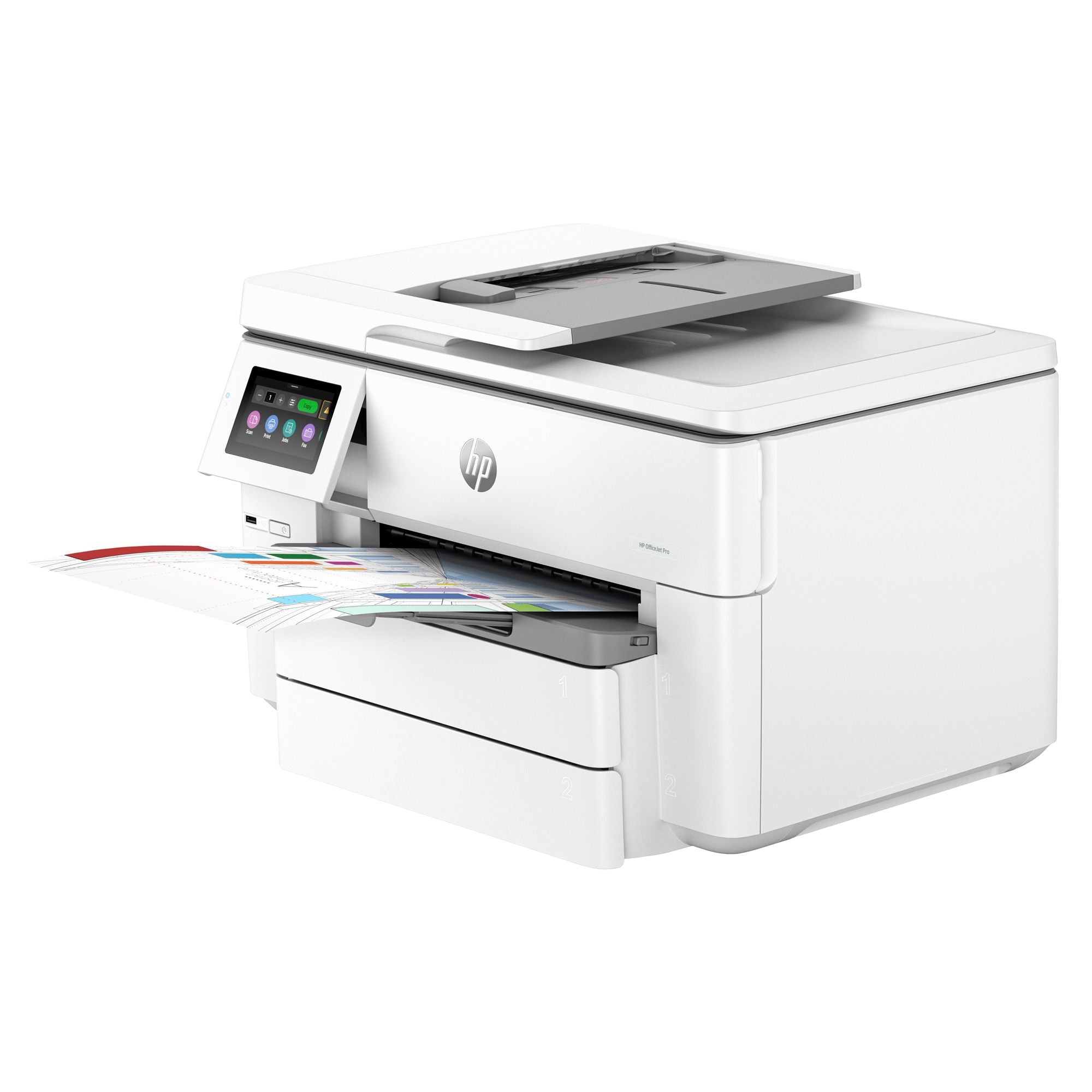 HP Officejet Pro 9730e WideFormat All-in-One MFP colour ink A3 18ppm Copy 22ppm Print 250sheets USB LAN Imprimante Wi-Fi Bluetooth