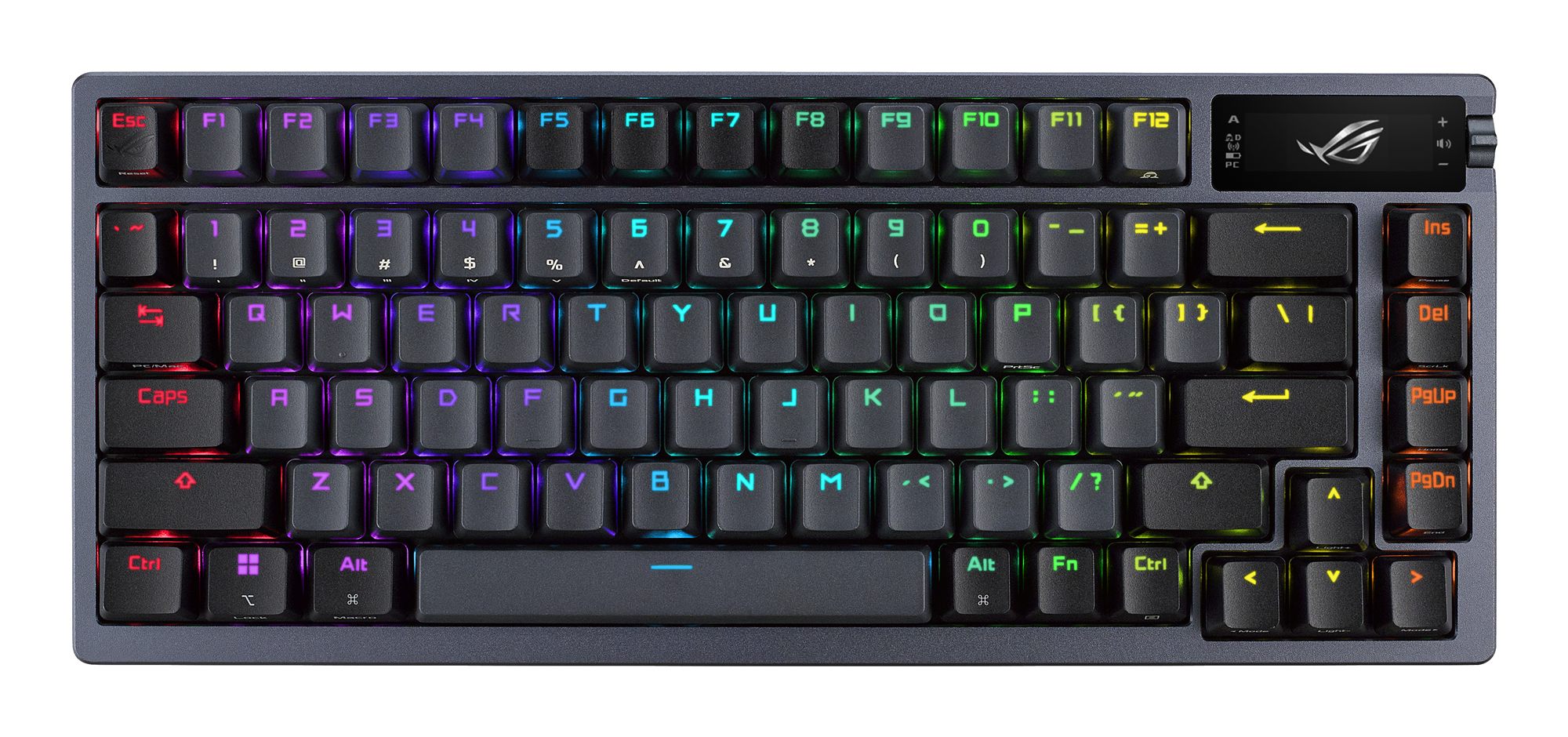 ASUS ROG Azoth clavier Gaming USB + RF Wireless + Bluetooth Noir