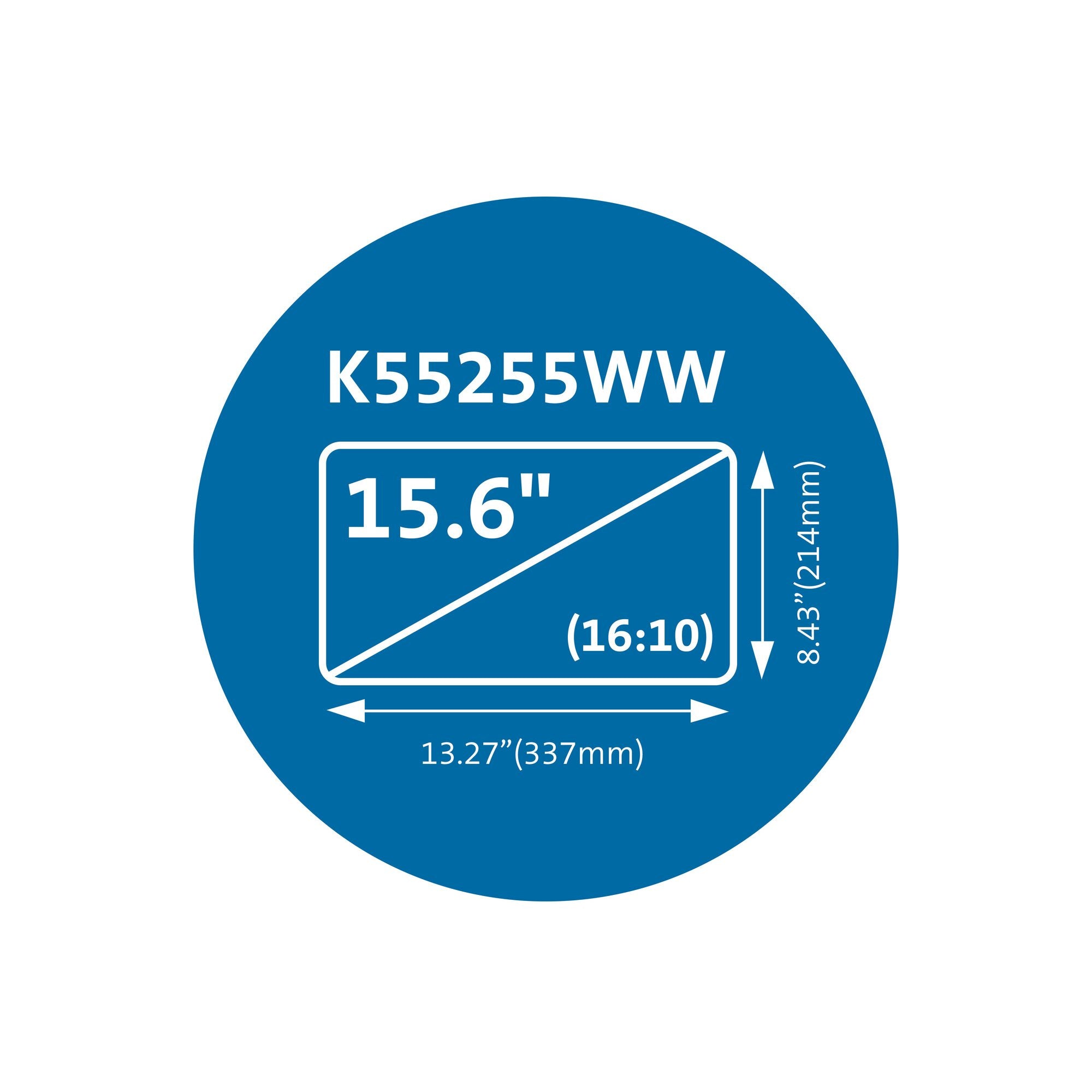 Kensington MagPro Magnetic Privacy 15.6"