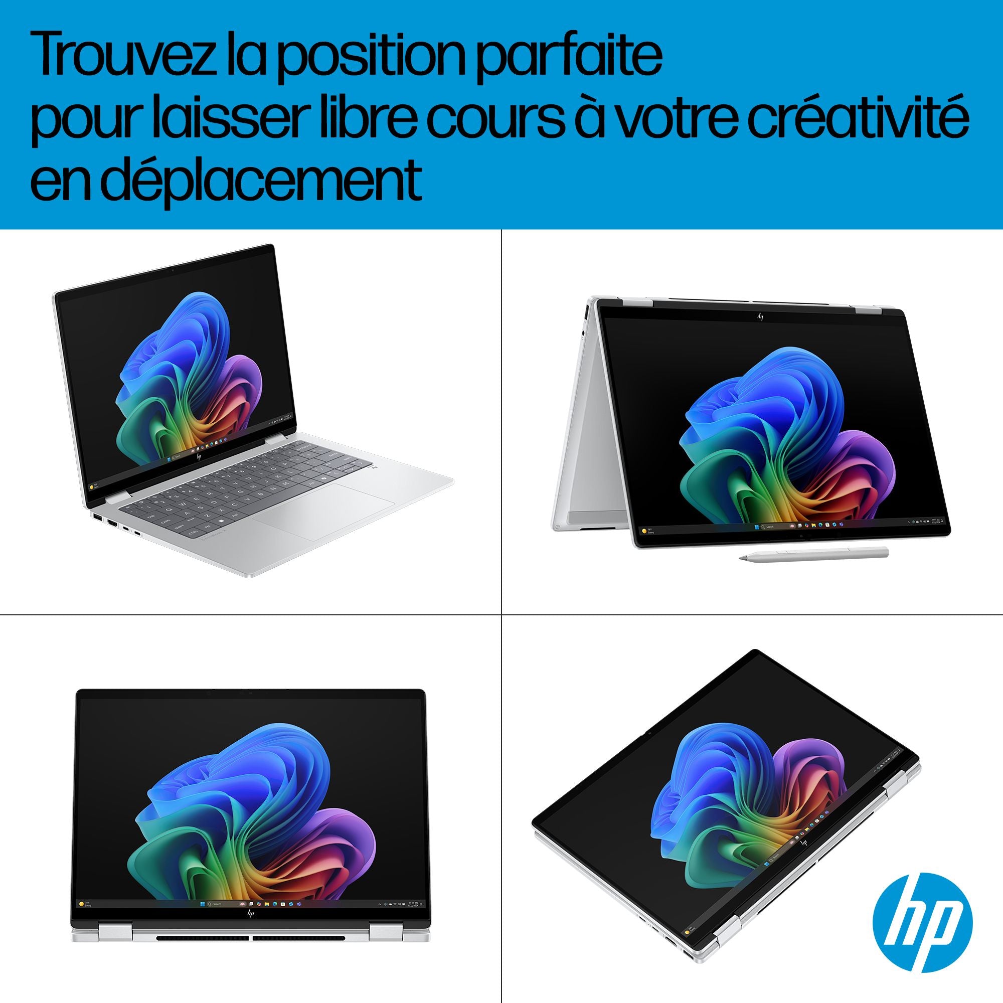 Portable HP OmniBook X Flip 14-fm0003nf Ultra 5-226V 16GBDDR5X 1TB Intel Arc 130