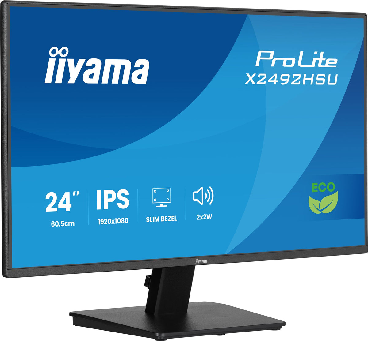 X2492HSU-B1 24" IPS 4-side slim bezel Gr