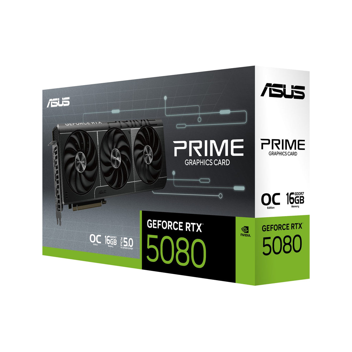 ASUS PRIME RTX 5080 O16G HDMI 3xDP