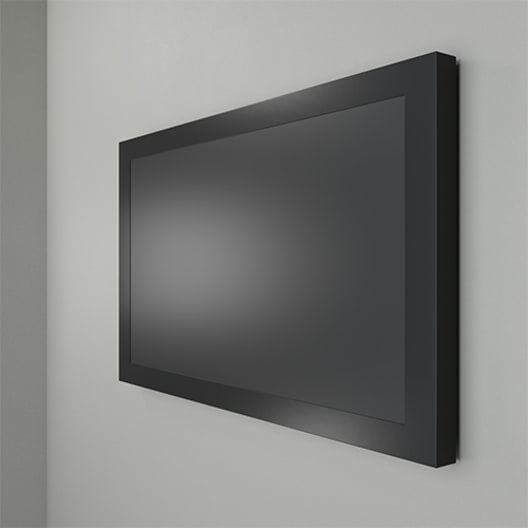 Chief IMPACT ON-WALL KIOSK - 40in LANDSCAPE, BLACK