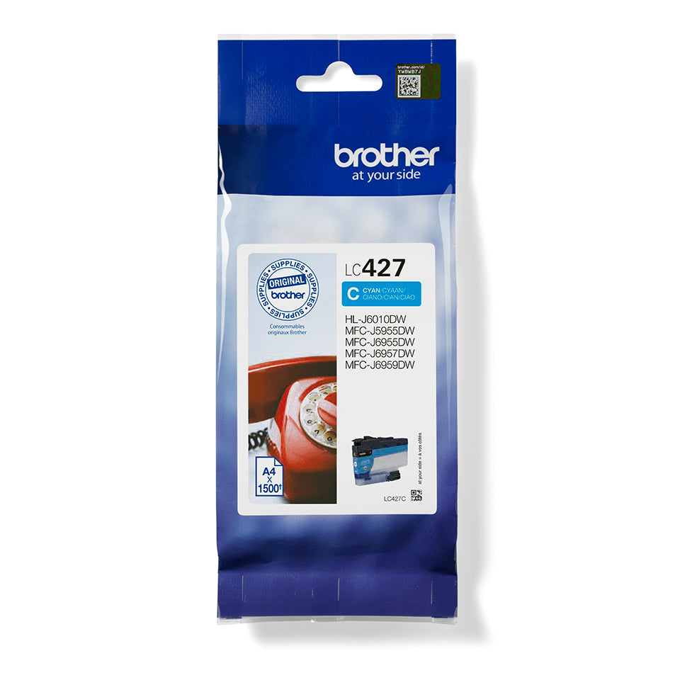 BROTHER Cyan Ink Cartridge - 1500 Pages