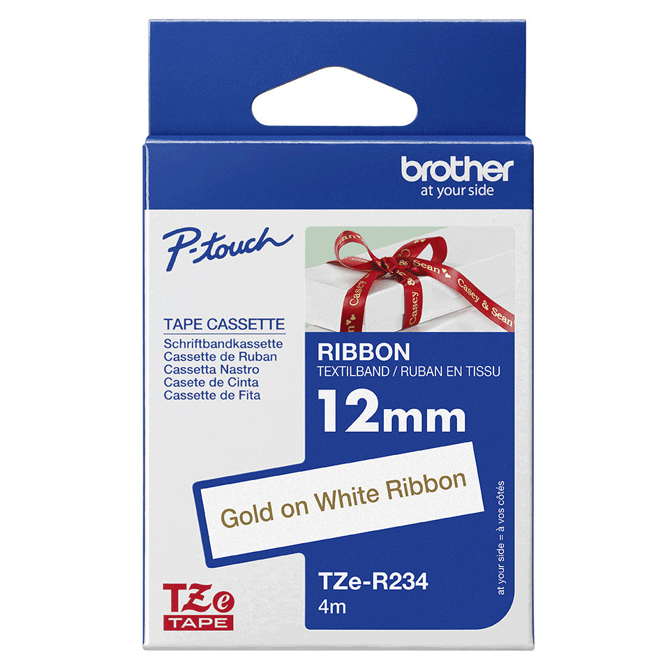 Tape/24mm gold on white