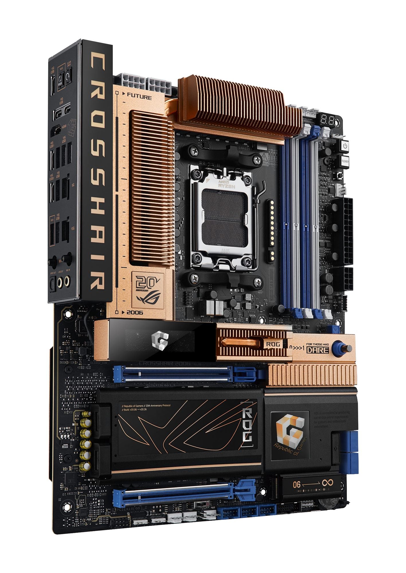 ASUS ROG CROSSHAIR 2006 X870 AM5 MB