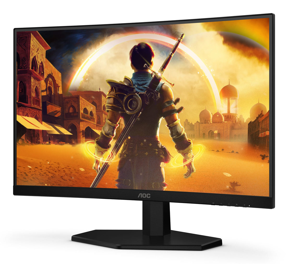 AOC C24G42E 23.6p Curved Fast VA FHD 180Hz 0.5ms 250cd/m2 HDMI 2.0 DP1.4 Speakers