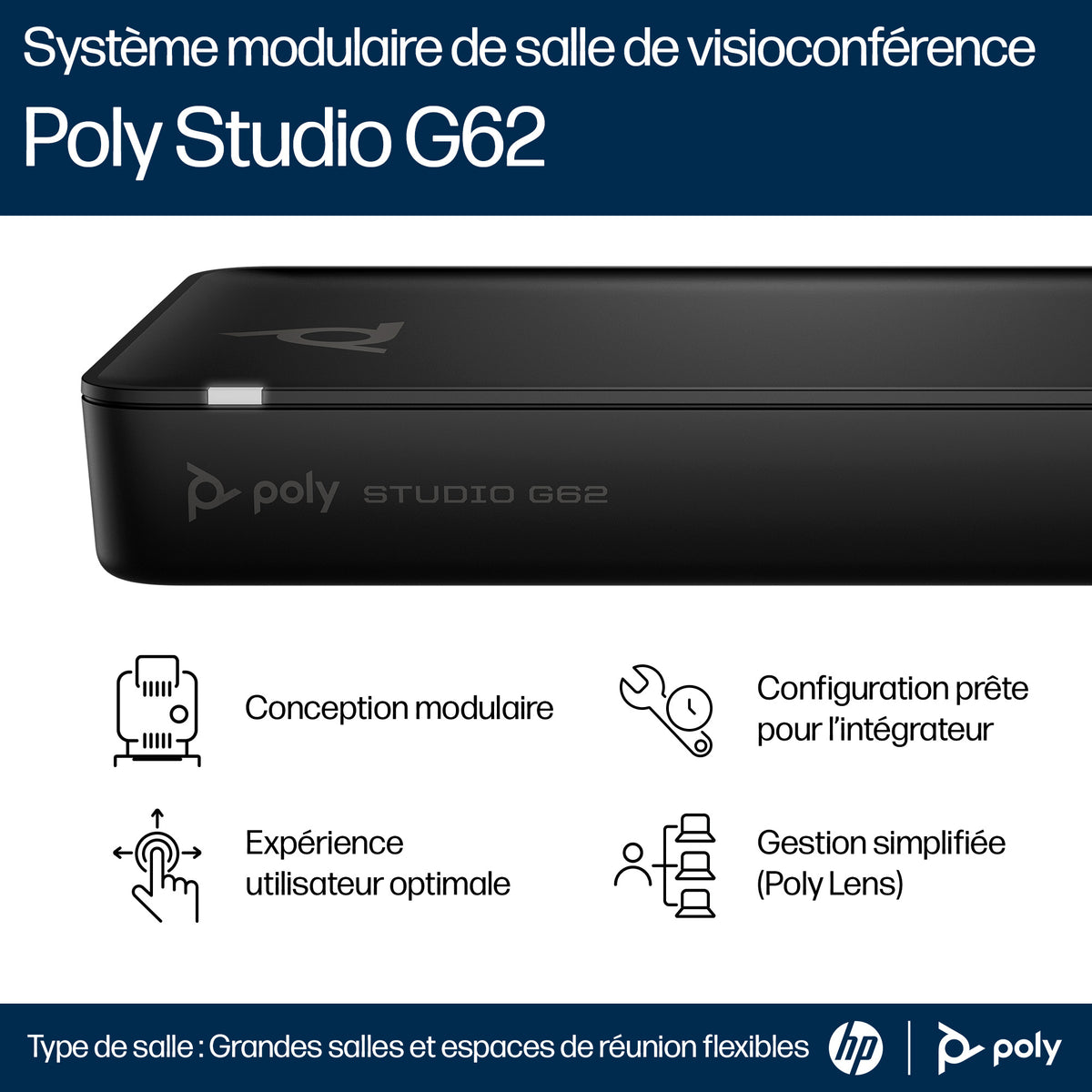 Poly Studio G62 Video Conf System - WW
