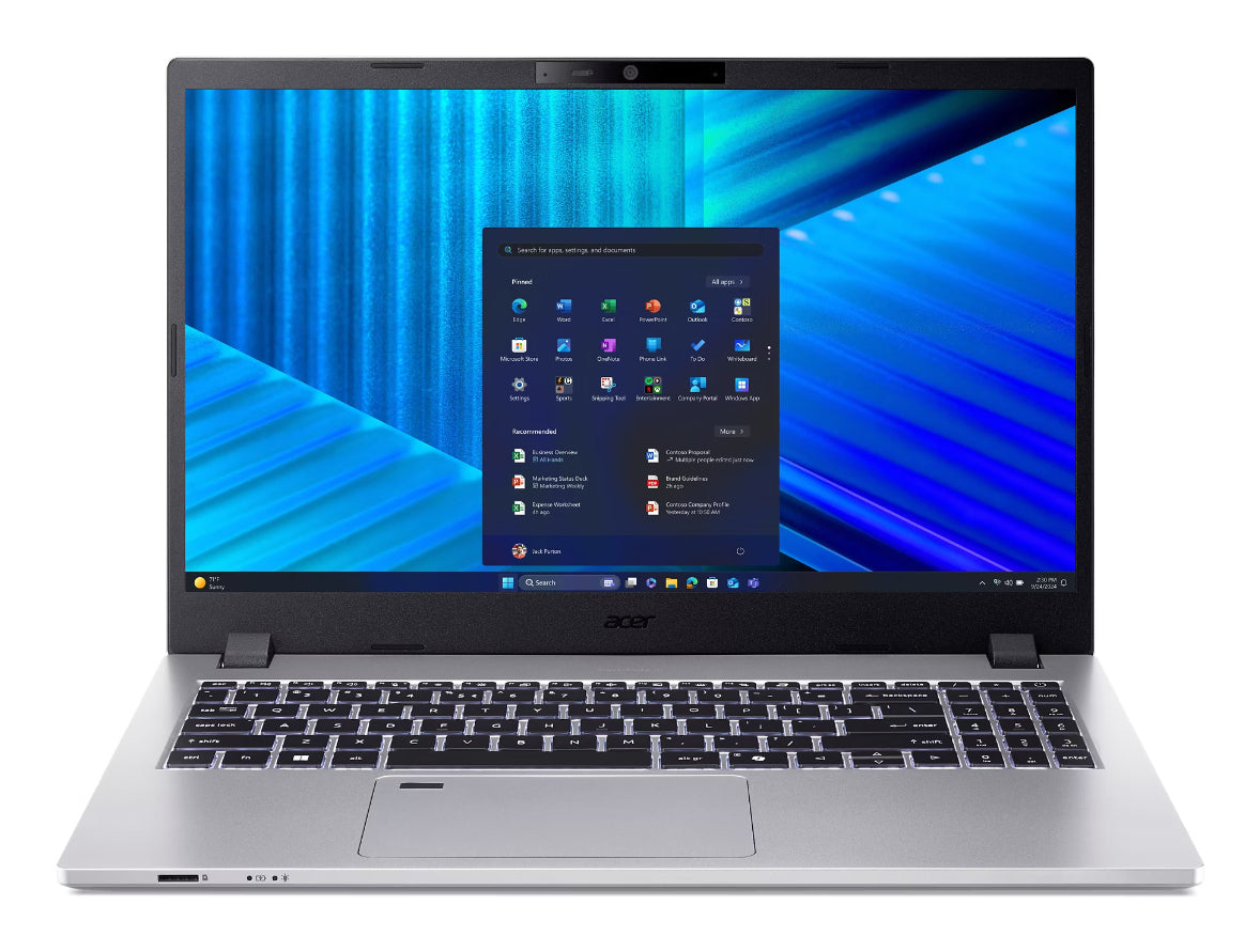 ACER TravelMate P2 15 TMP215-75-G2-TCO-52SZ Intel Core Ultra 5 125H 15.6p FHD 8Go 512Go SSD Intel Arc graphics W11P