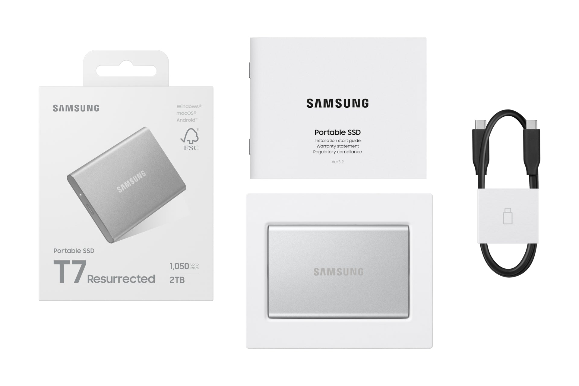 Samsung Portable SSD T7 Resurrected 2TB