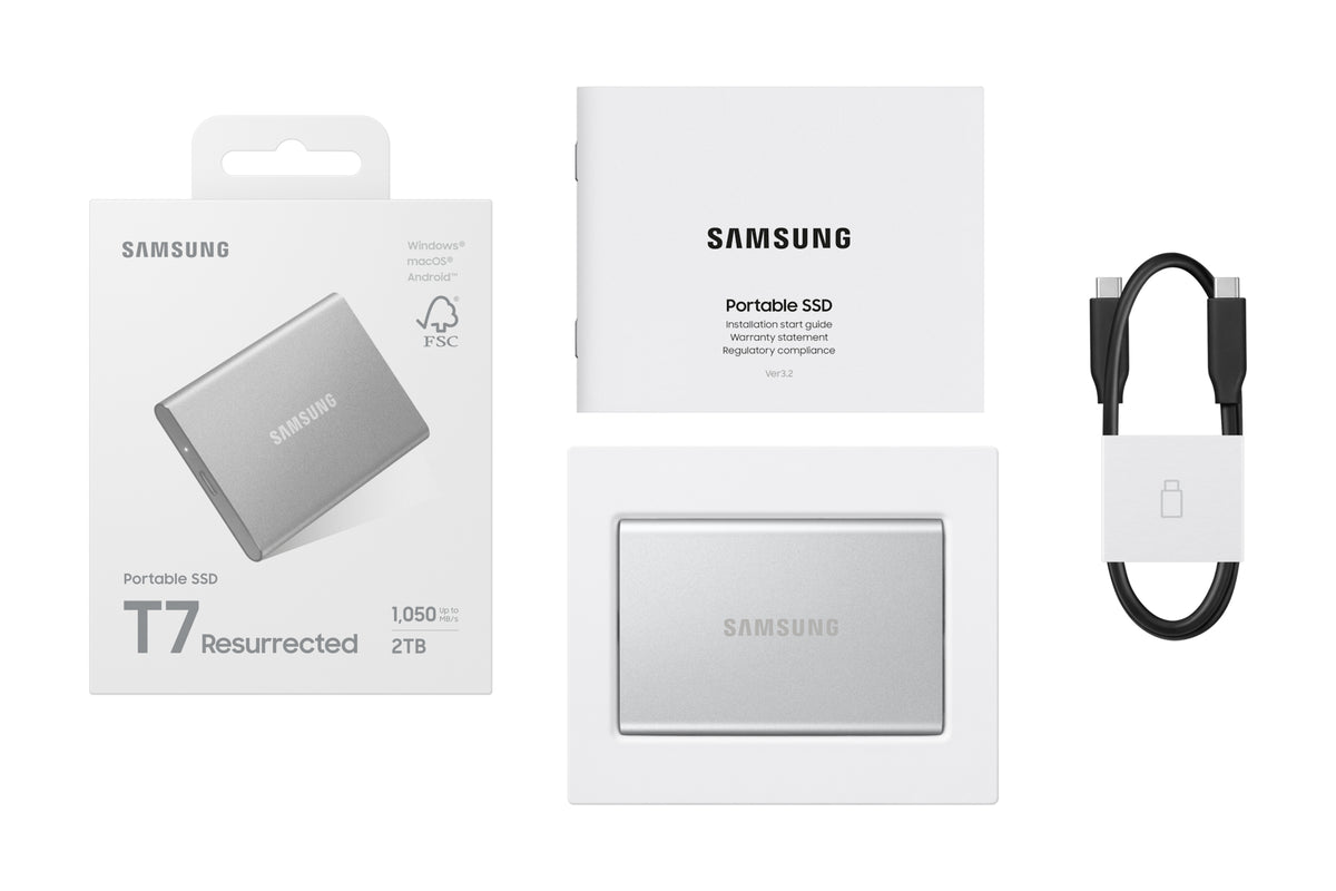Samsung Portable SSD T7 Resurrected 2TB