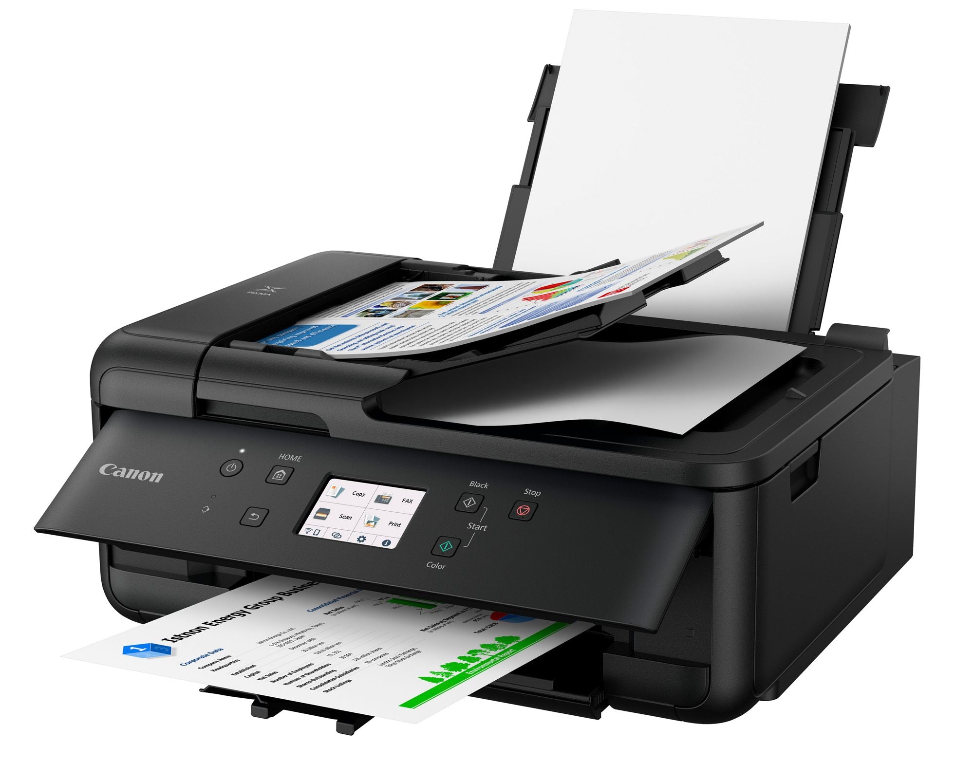 CANON PIXMA TR7650 MFP colour ink-jet A4 210x297mm A4 15 ipm print 200 sheets USB 2.0 Wi-Fi