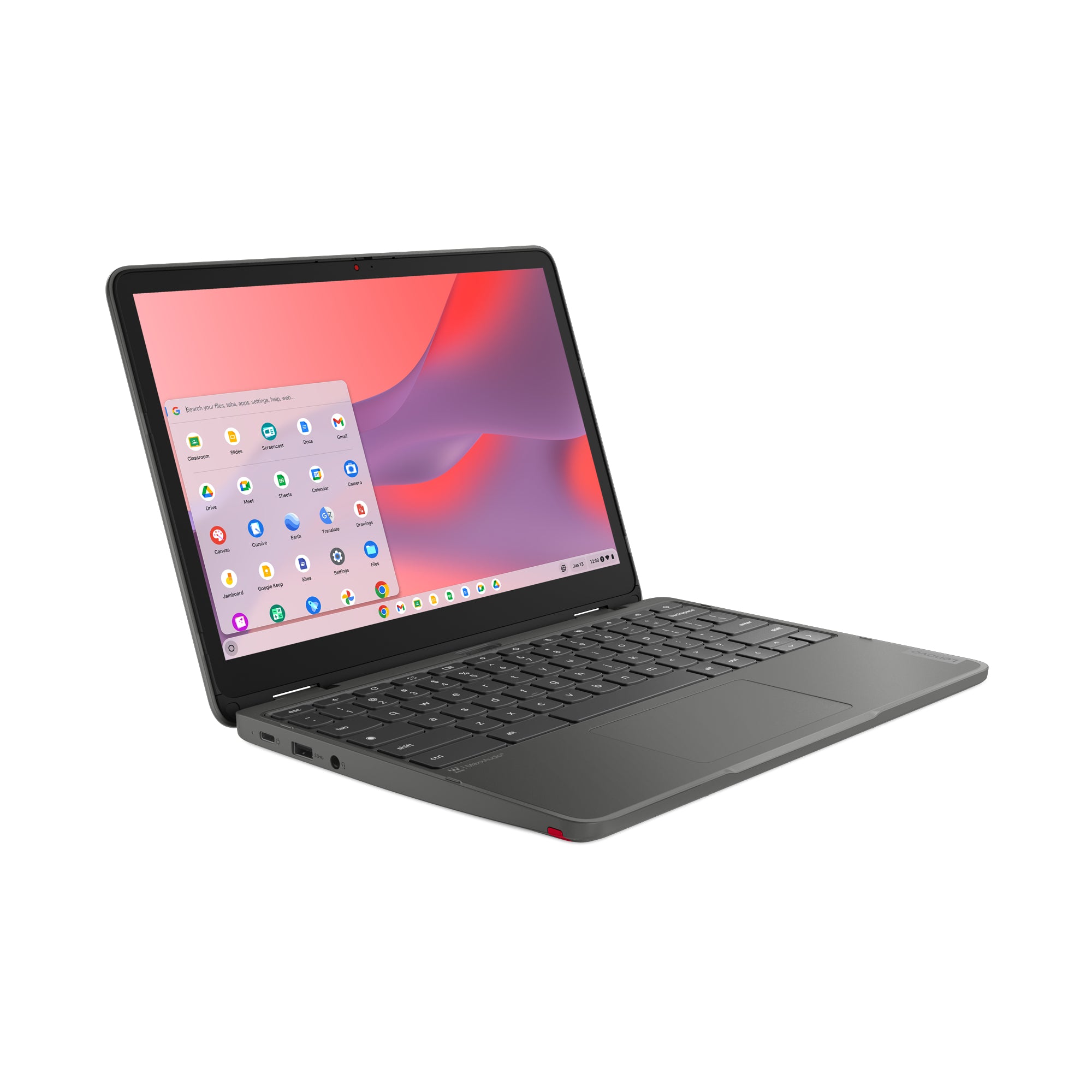 LENOVO 500e G4 Intel N100 12.2p WUXGA Touch 8Go 64Go eMMC Intel UHD Graphics Chrome 1YR Carryin