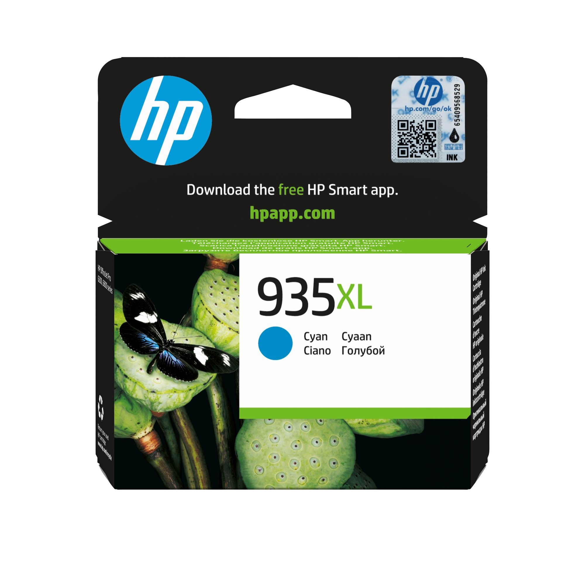 HP 935XL original Ink cartridge C2P24AE BGX cyan high capacity 825 pages 1-pack