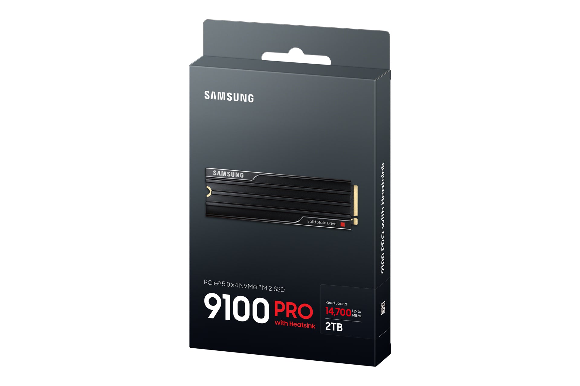 9100PRO 2TB SSD M.2 NVMe PCIe 5 Heatsink