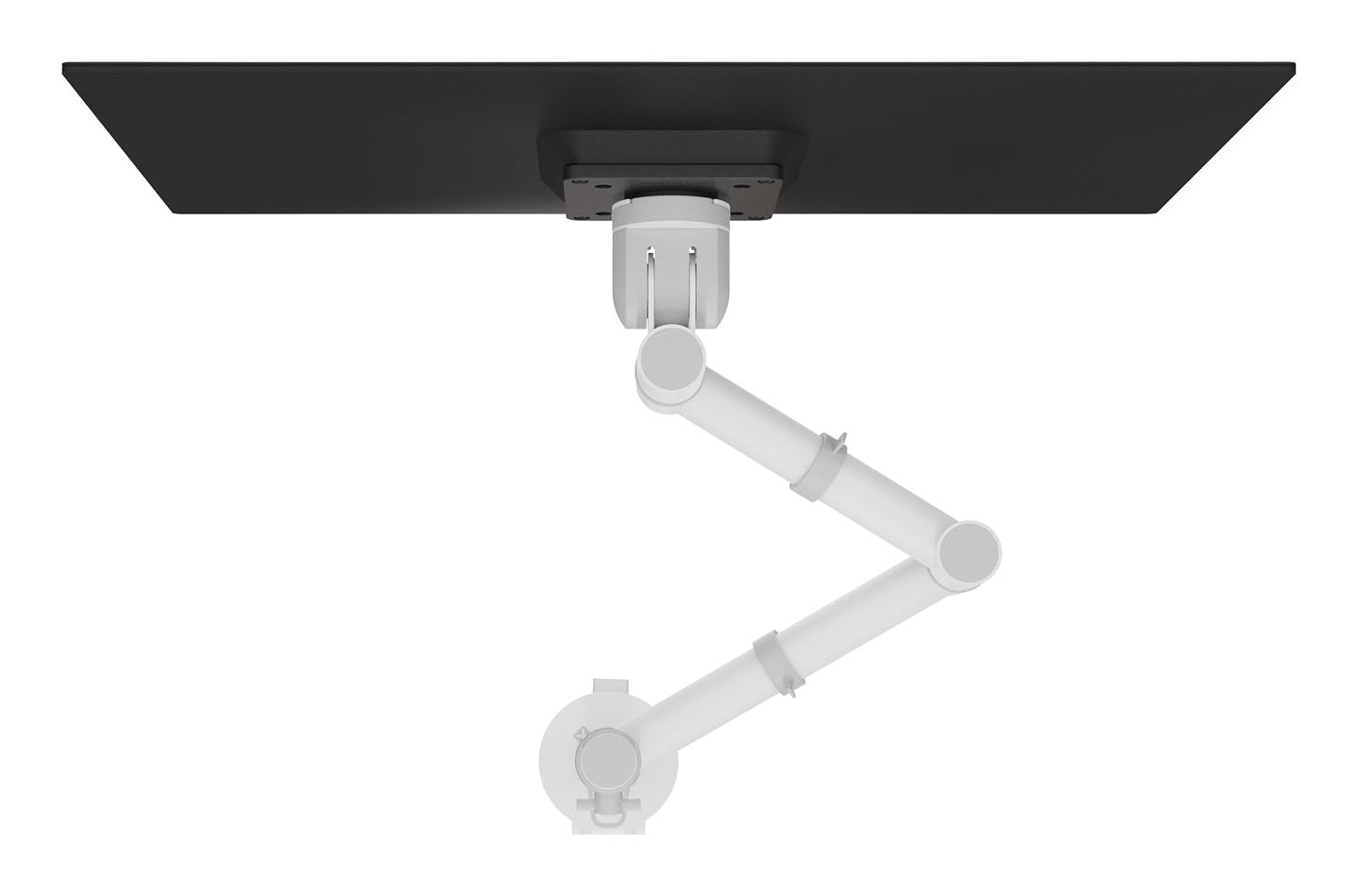 DATAFLEX Bras à fixer / pincer Viewgo 48.120 - 1 écran blanc