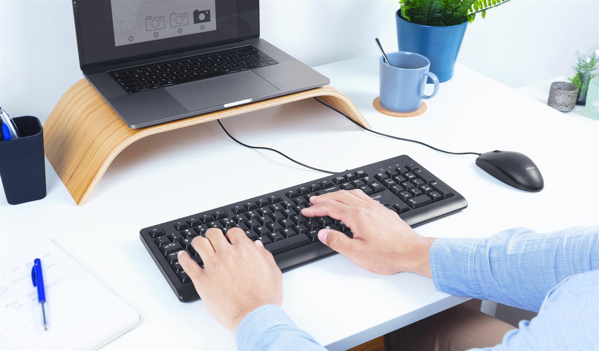 TRUST Clavier filaire PRIMO (FR)