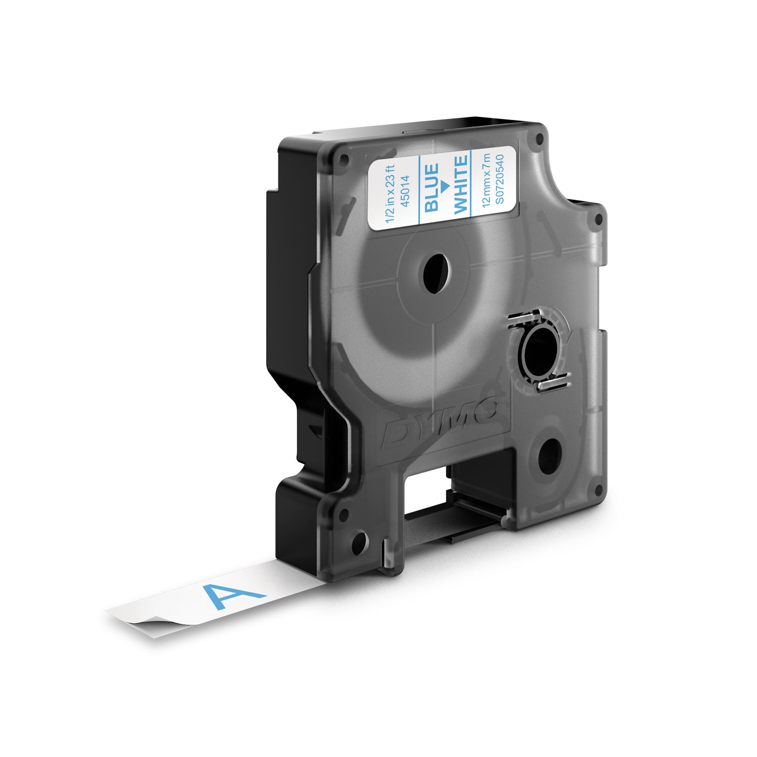 DYMO Ruban D1 - 12 mm bleu sur blanc