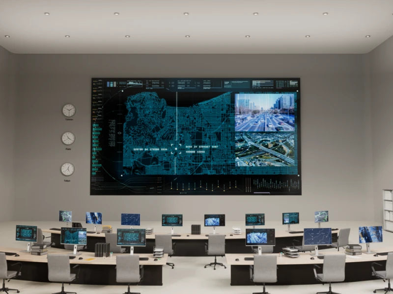 Viewsonic, 163inch Direct View LED Display, 3840x2160P, 13Bit, Refresh Rate 3840Hz, Pixel Pitch 0.9mm, Hdmi Input & Output, COB, Black