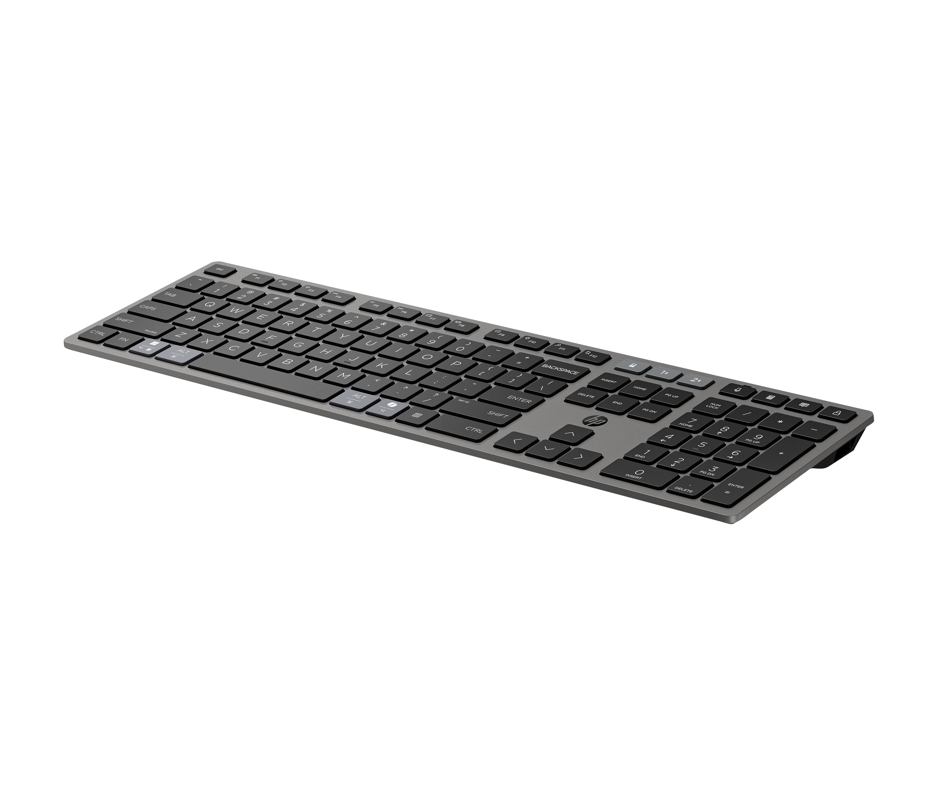 HP 725 Multi-Device Rechargeable Wireless Keyboard and Mouse Combo French SmartBuy