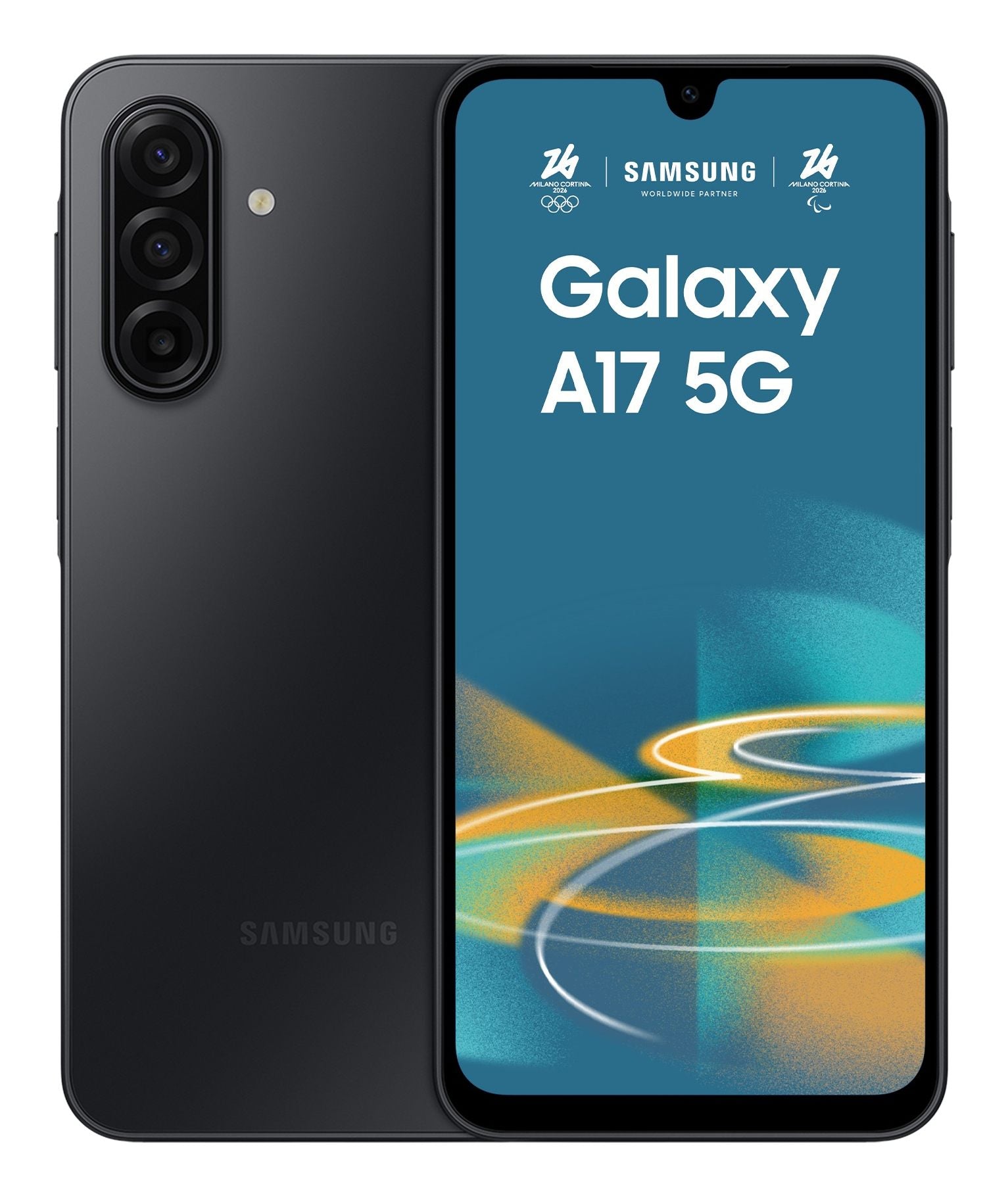 "Samsung Galaxy A17 5G 17 cm (6.7"") Double SIM hybride Android 15 USB Type-C 4 Go 128 Go 5000 mAh Noir"
