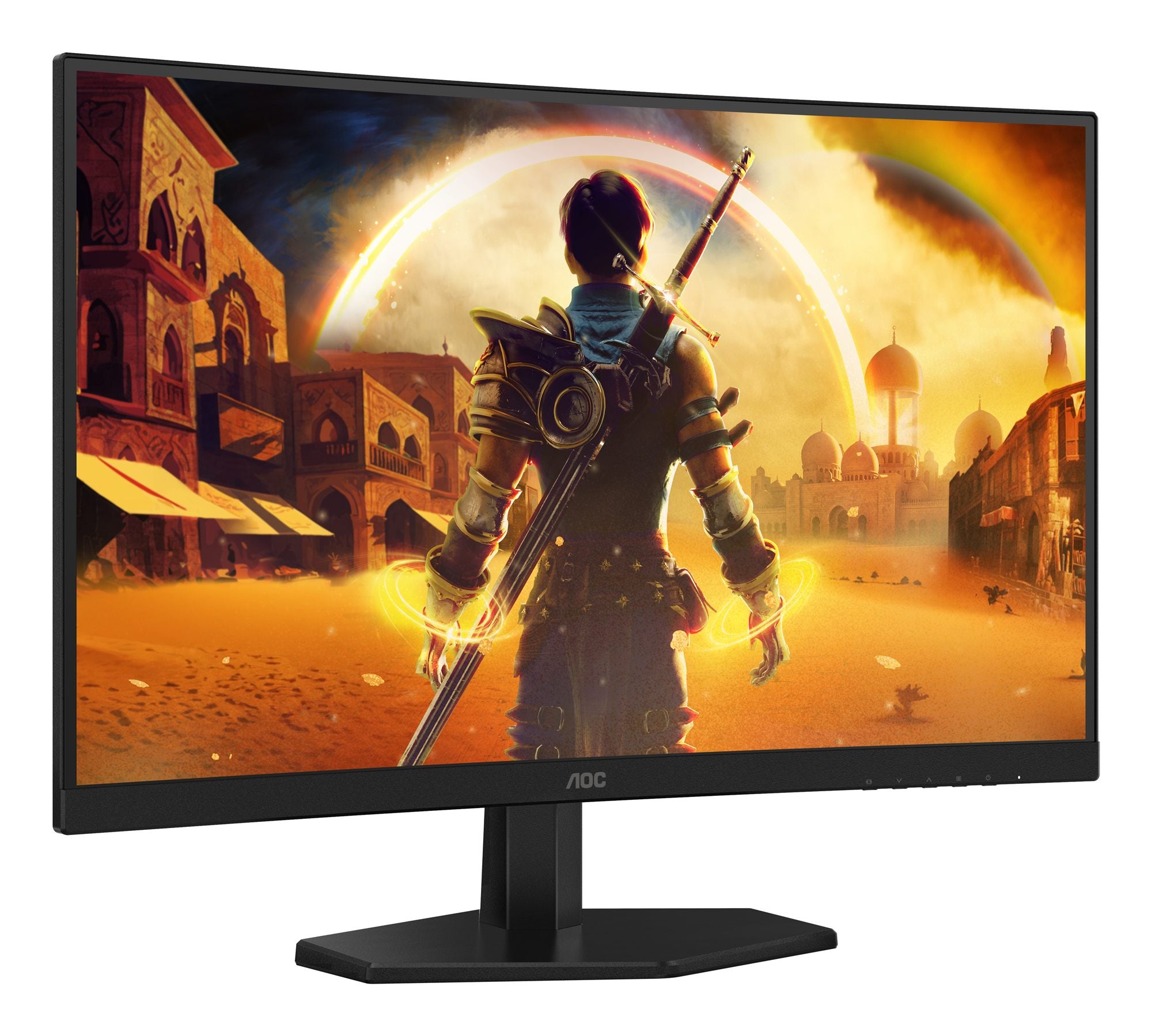 AOC C27G42E 27p Curved Fast VA 180Hz 1ms 300cd/m2 HDMI 2.0x2 DP1.4 Speakers