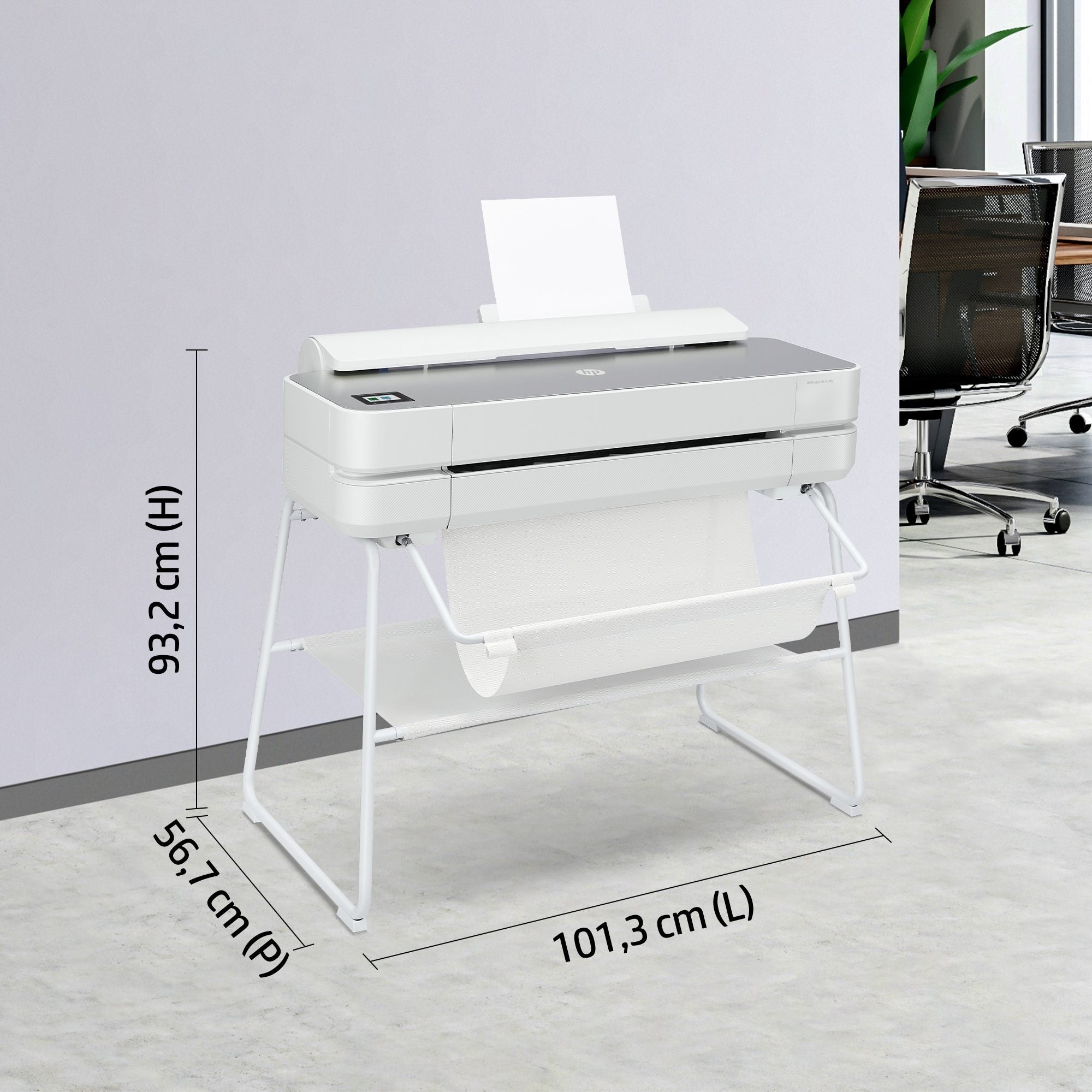 HP DesignJet Studio Steel 24" Printer