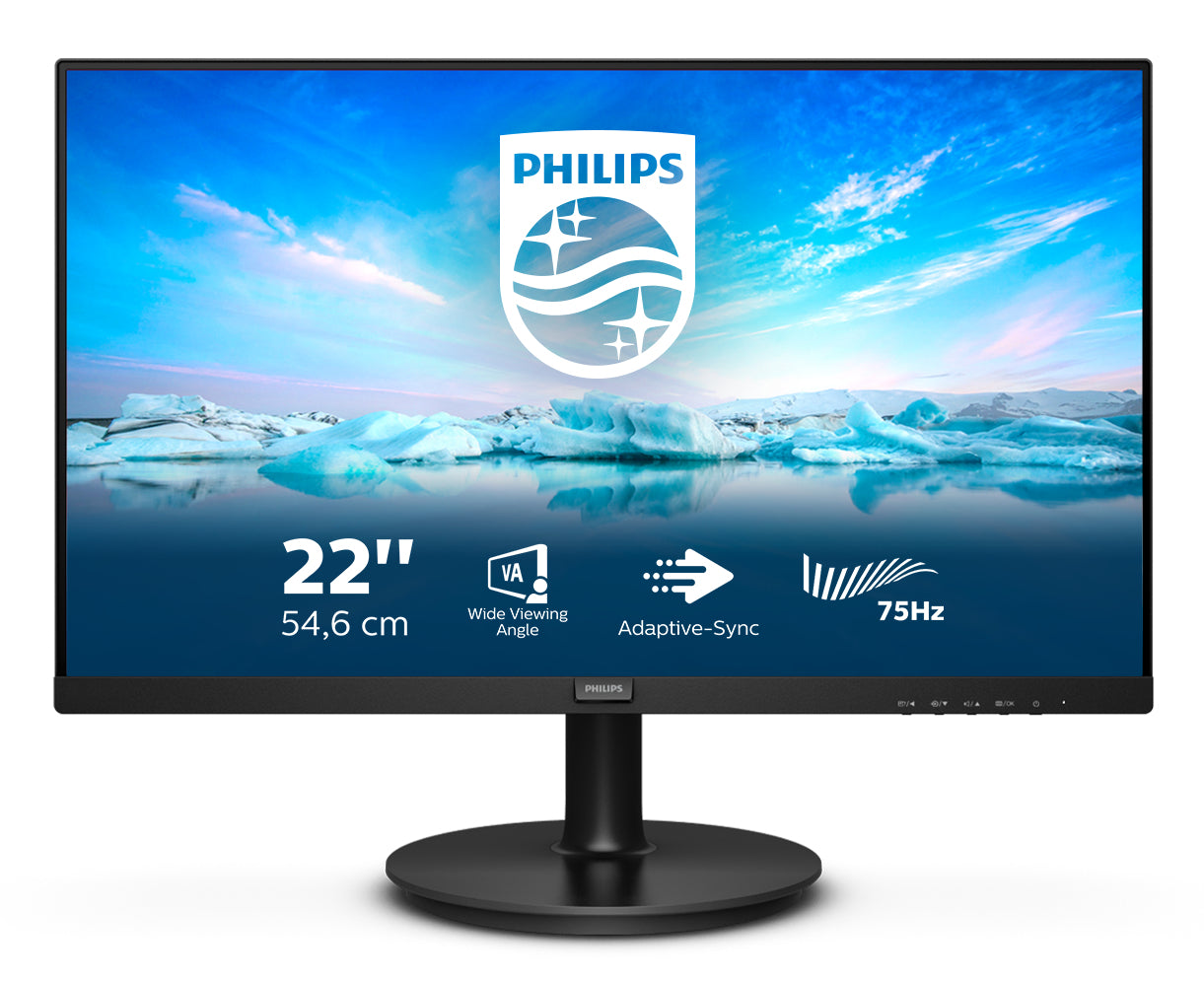 PHILIPS- Moniteur LCD V-Line 22" 222V8LA/00