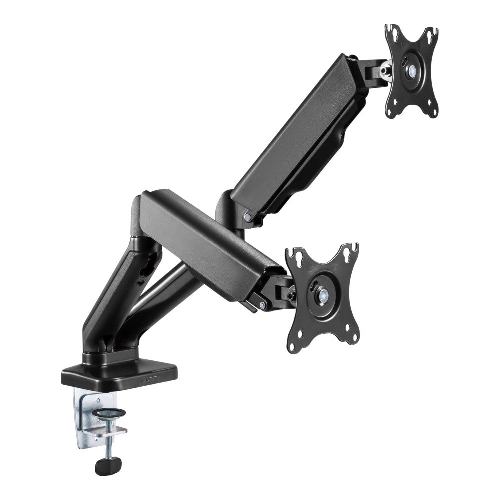 "Techly ICA-LCD 462B Support de double moniteur 17-32"" LCD 9kg rotatif a gaz"