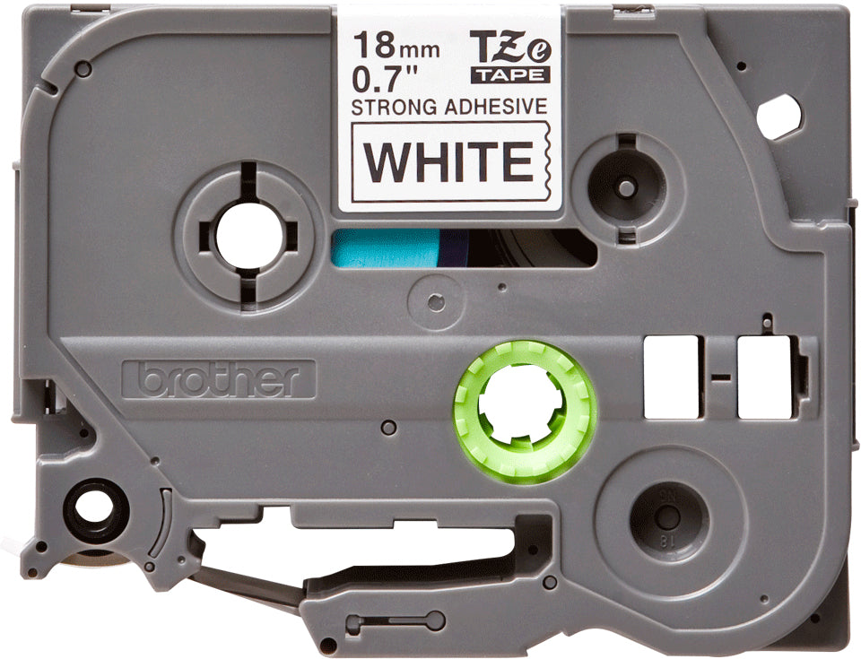 Tape/18mm black on white f P-Touch TZE