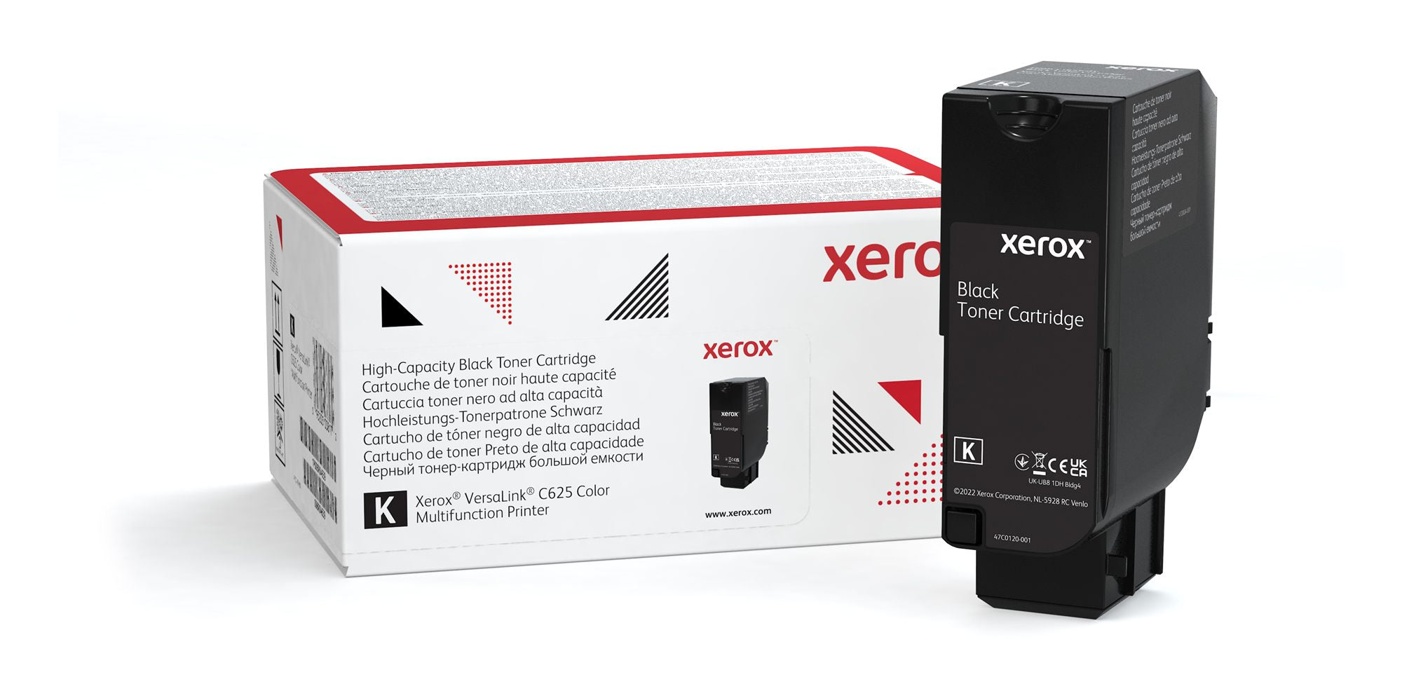 XEROX VersaLink C625 Black High Capacity Toner Cartridge 25.000 Pages