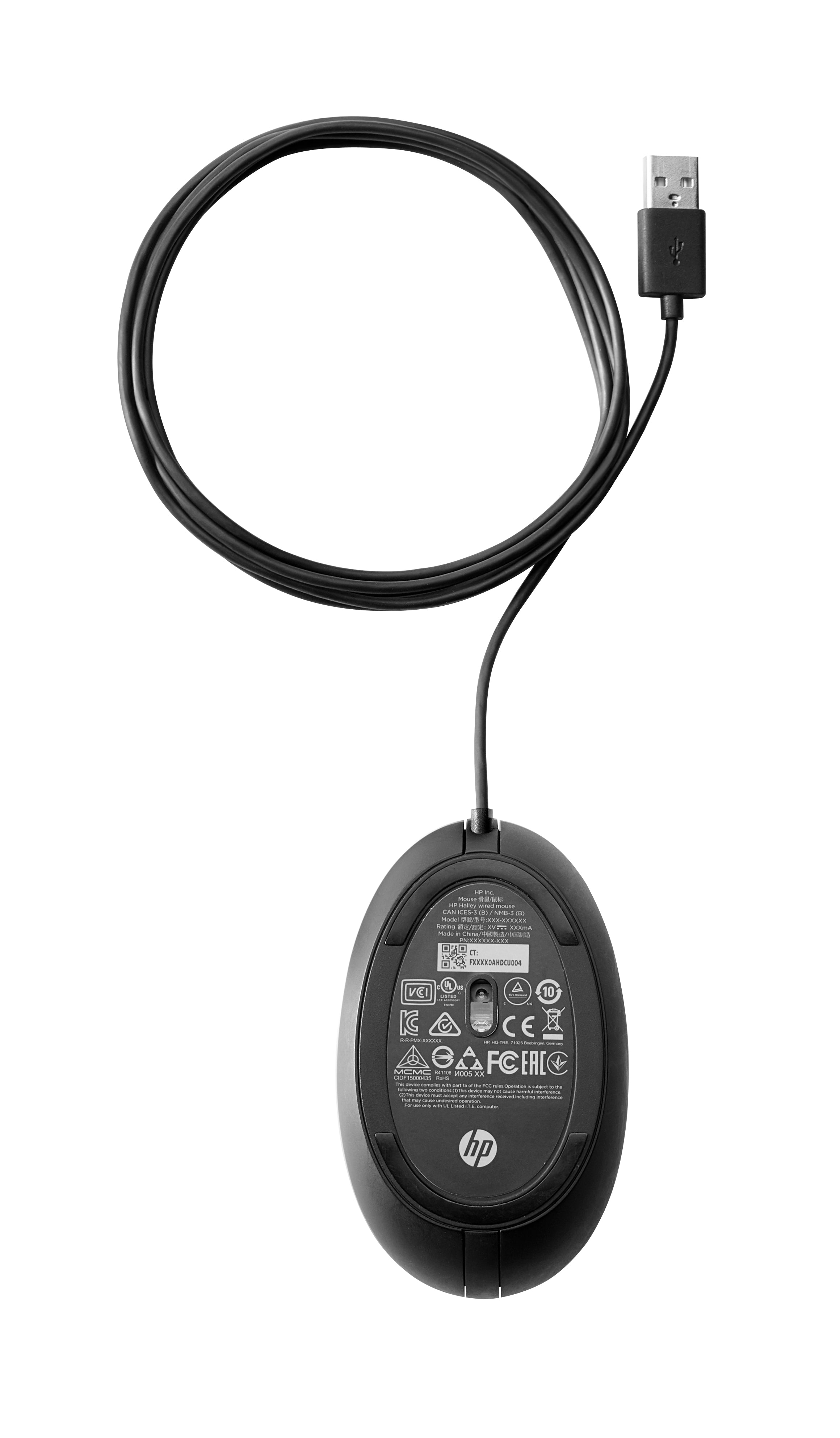 HP Wired Desktop 320M Mouse Bulk 120 units