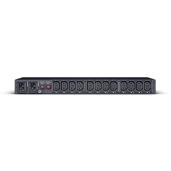 CyberPower PDU44004 unité de distribution d'énergie 12 sortie(s) CA 1U Noir