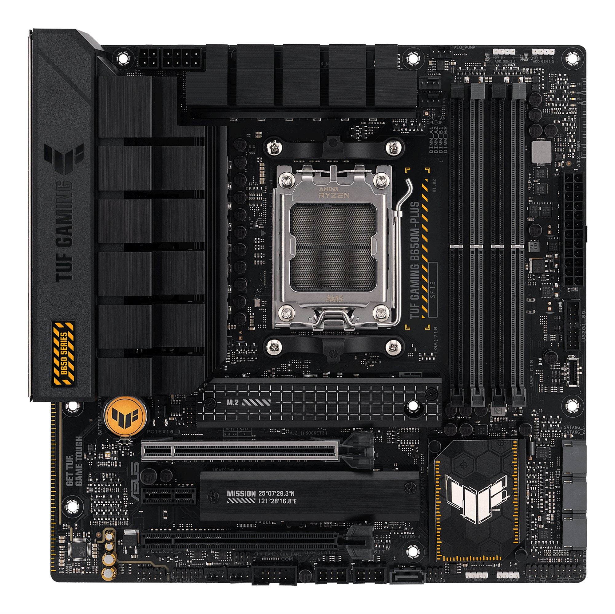 ASUS TUF GAMING B650M-PLUS AM5 DDR5 mATX MB