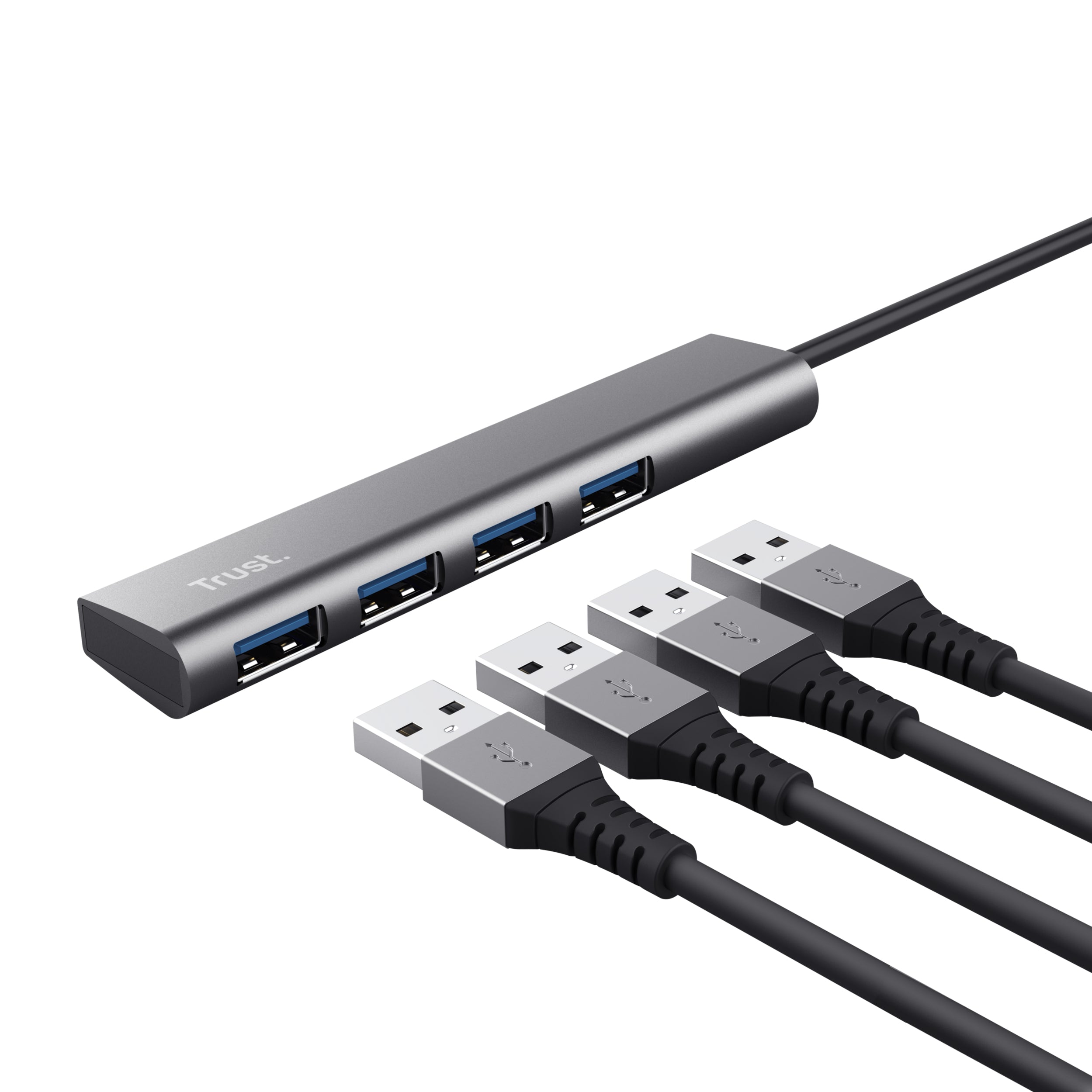 TRUST Hub USB-A HALYX 4 ports USB 3.2