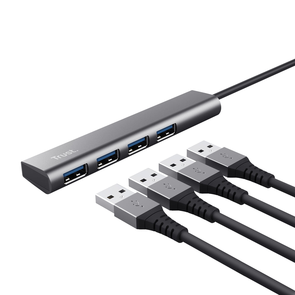 TRUST Hub USB-A HALYX 4 ports USB 3.2