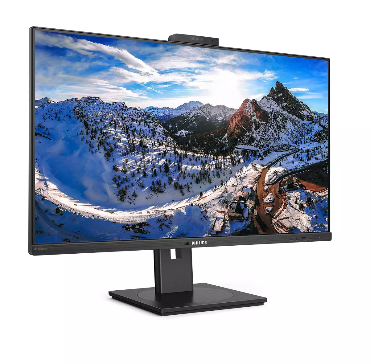 PHILIPS 329P1H/00 4K(UHD), 31.5, IPS, Webcam, 60Hz, 4ms, Adaptive Sync, Docking USB-C, USB-C Port, DP, HDMI, Height adj. Speaker