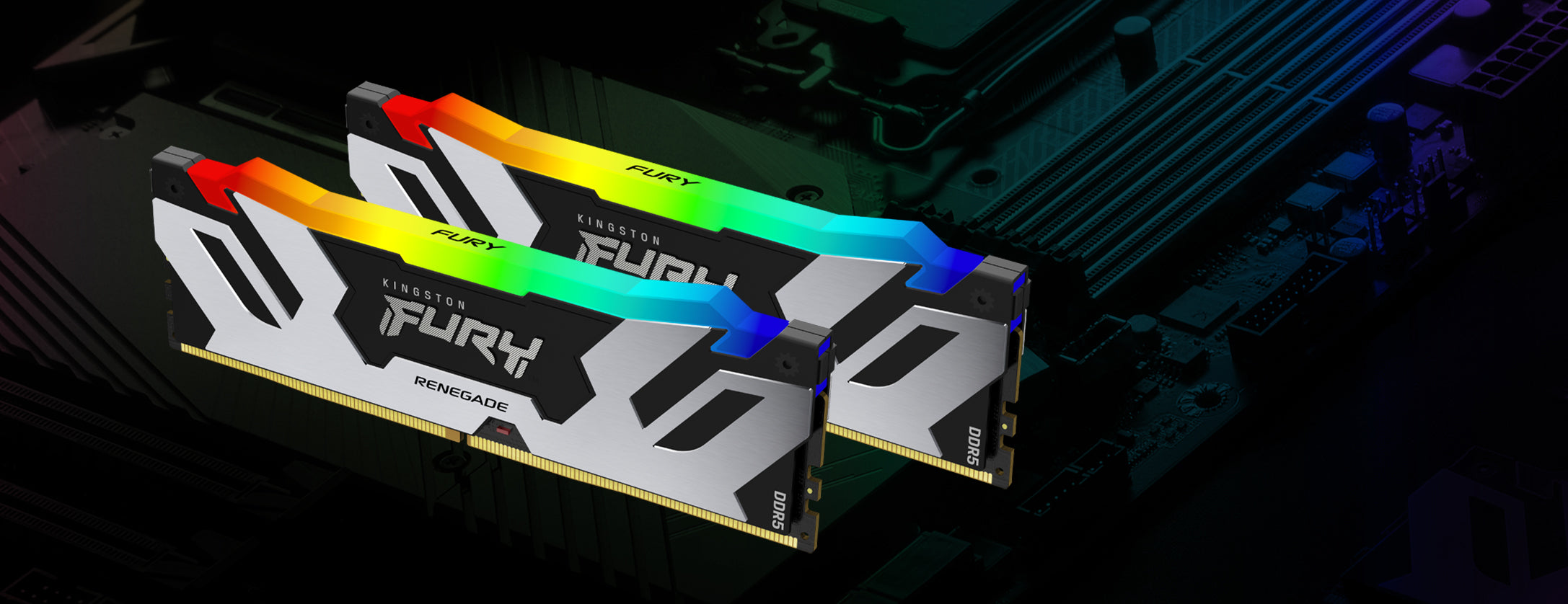 KINGSTON Fury Renegade 32Go 2x16Go 7200MT/s DDR5 CL38 DIMM RGB XMP