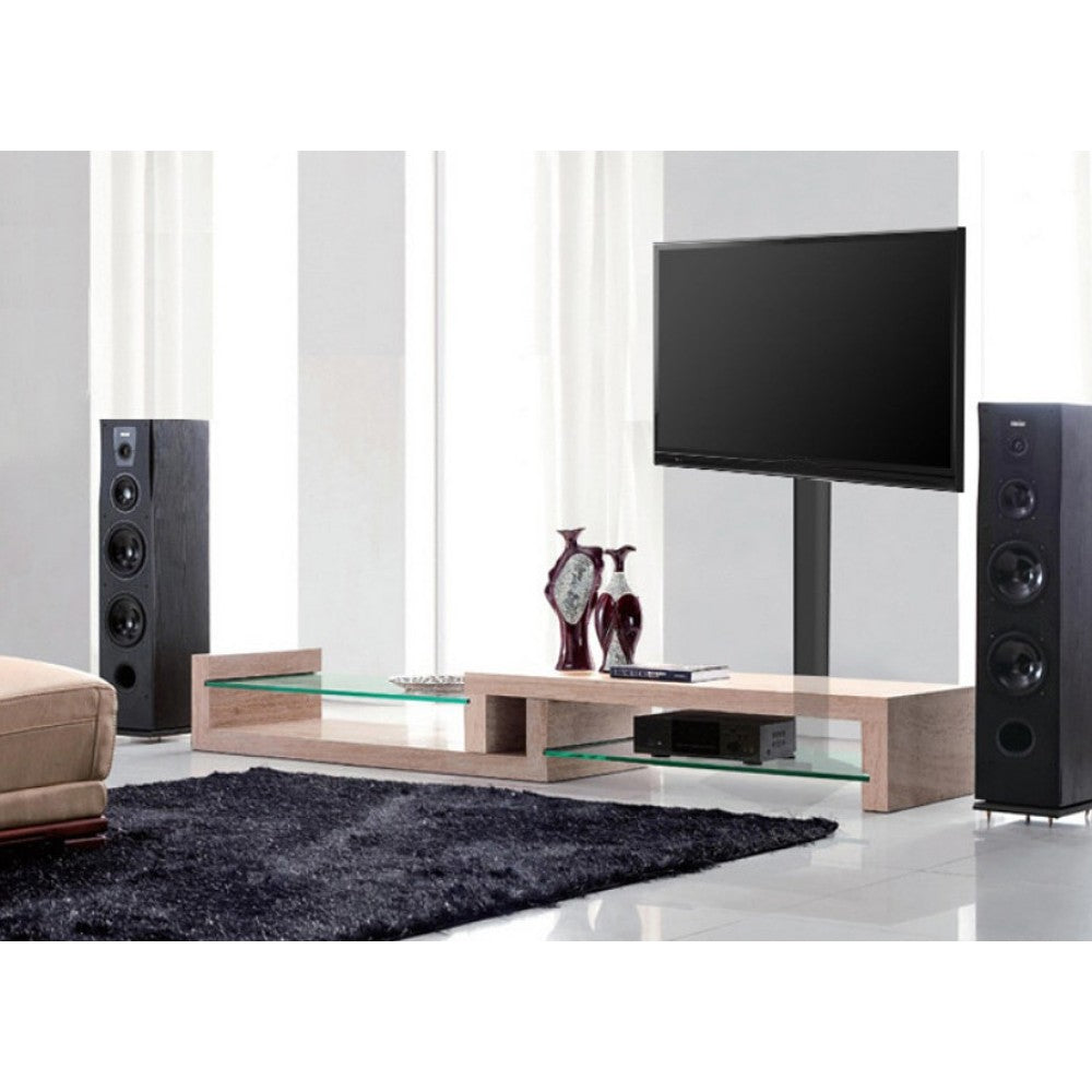 "Techly ICA-TR27 Support de sol pour TV 32-55"" jusqu'a 40kg réglable"