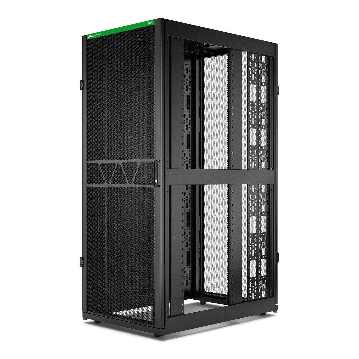 APC NetShelter SX Gen 2 Rack cabinet 1991H x 800W x 1200D mm with sides floor-standing Black 42U 19 TAA Compliant