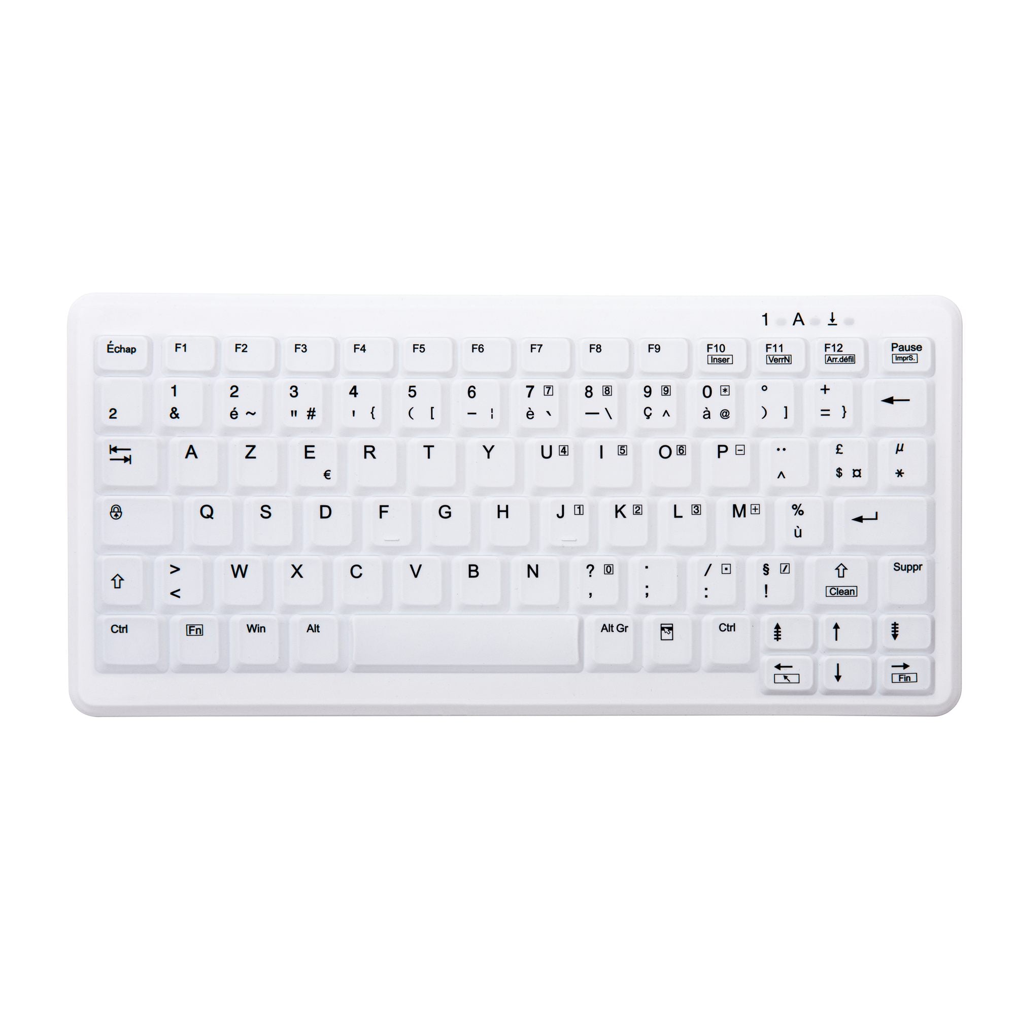 CONTOUR ACTIVE KEY Clavier sans fil AK-C4110 blanc FR