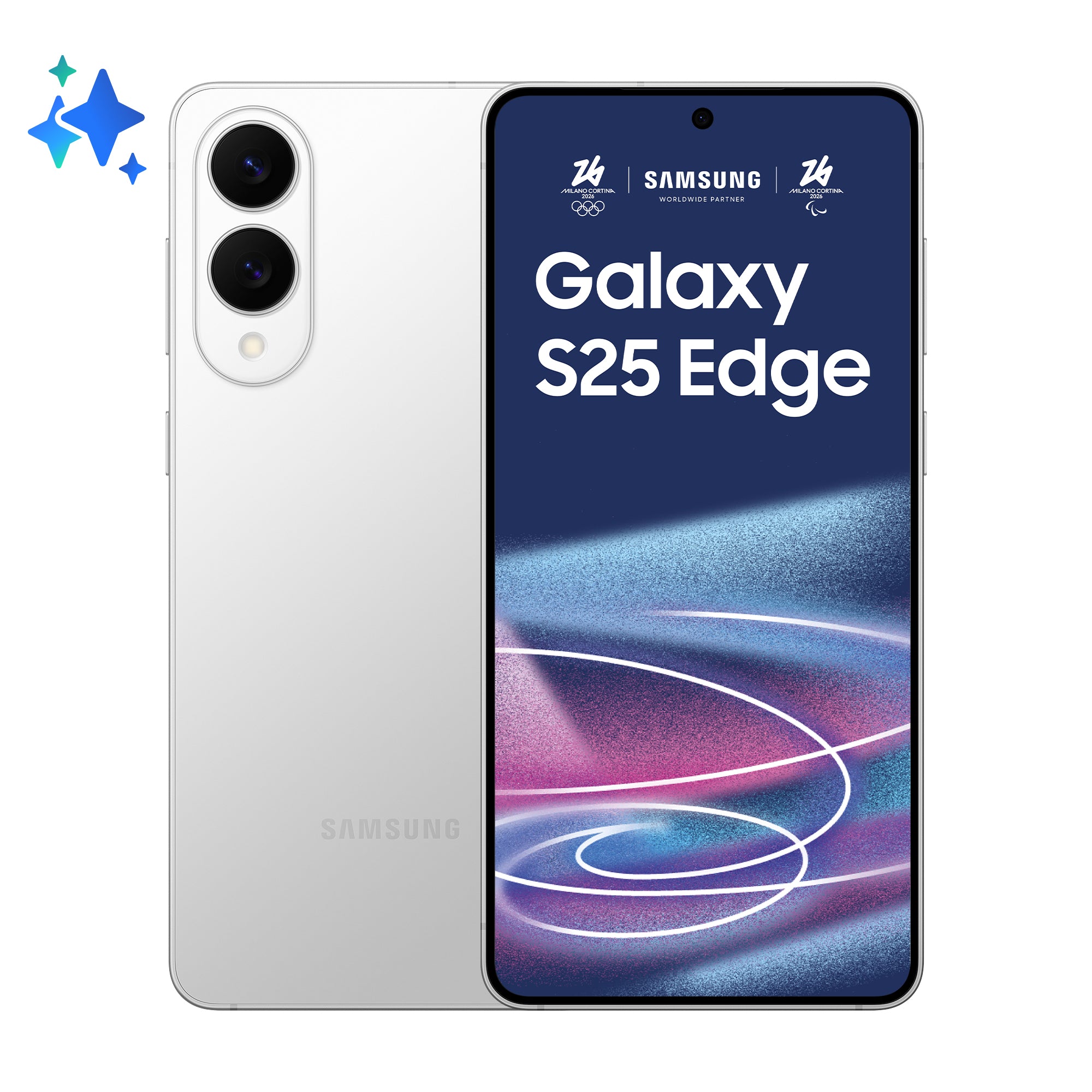 Samsung Galaxy S25 Edge 5G Double SIM 12 Go RAM 512 Go - Argent Titan