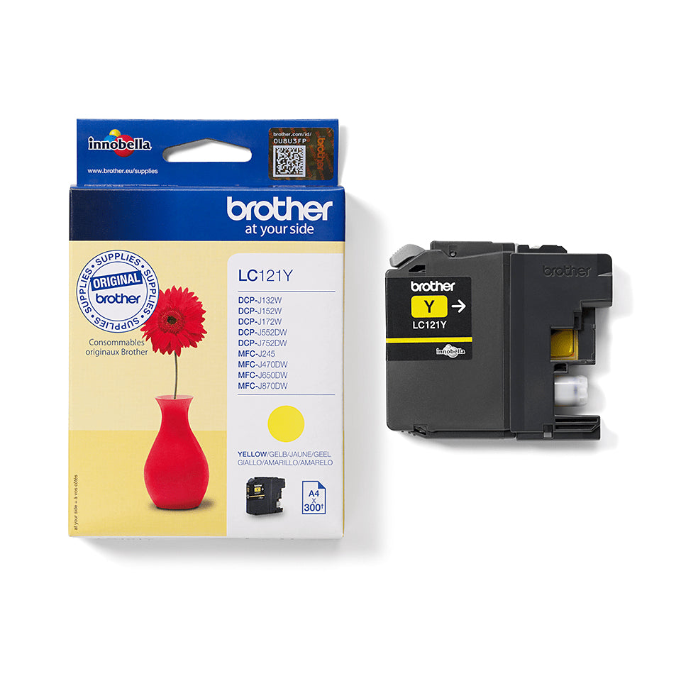 BROTHER Cartouche d encre jaune pour DCP-J752DW