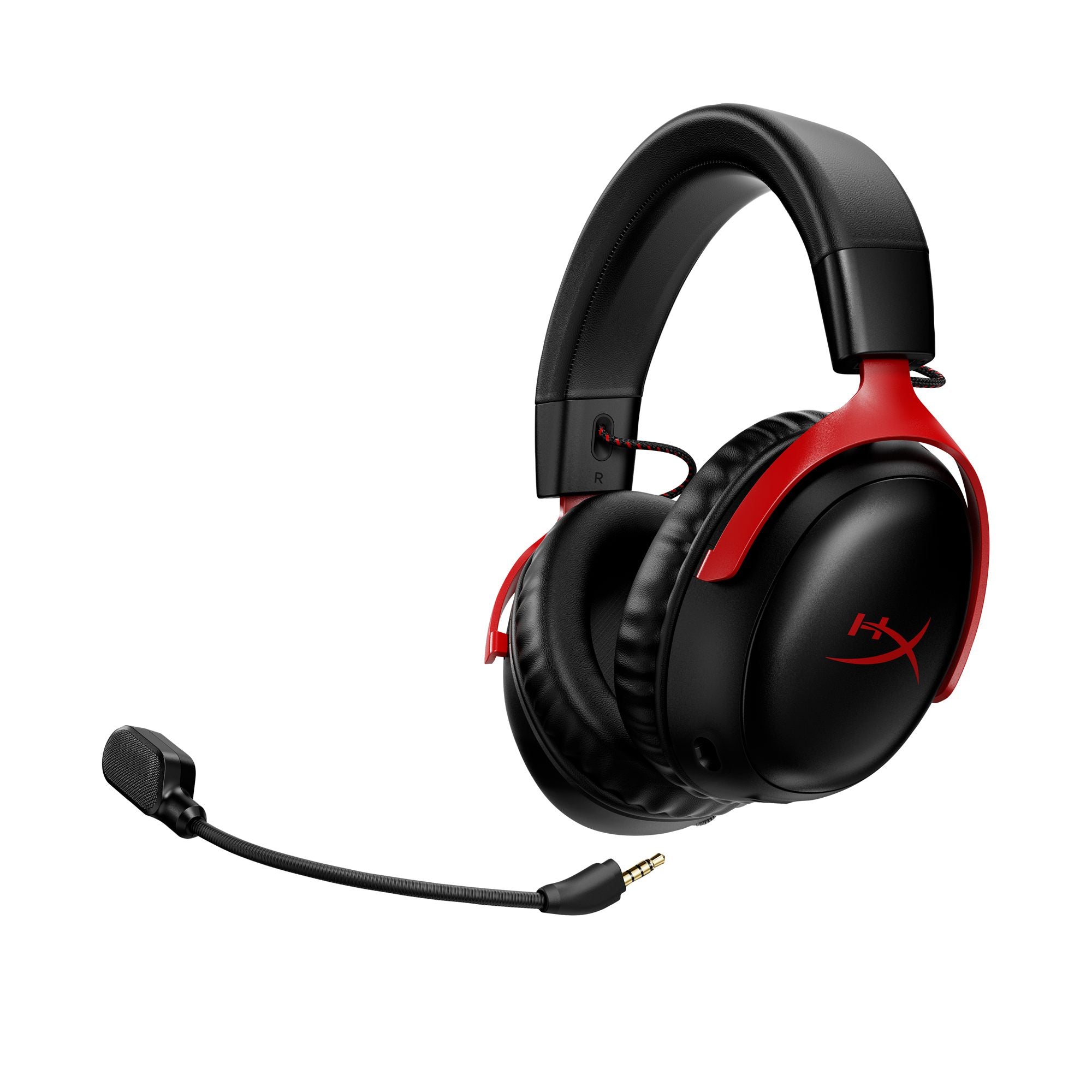 Casque sans fil HyperX Cloud III avec microphone, rouge