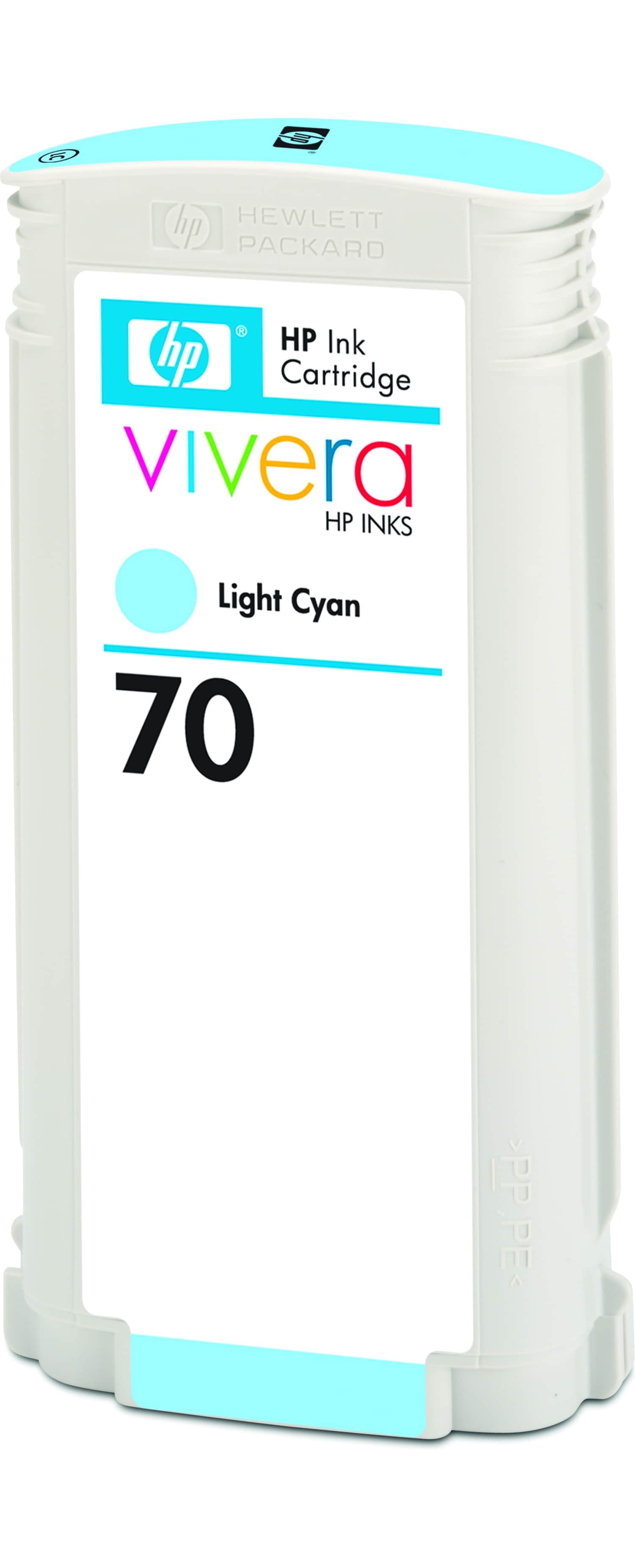 HP 70 original Ink cartridge C9390A light cyan standard capacity 130ml 1-pack