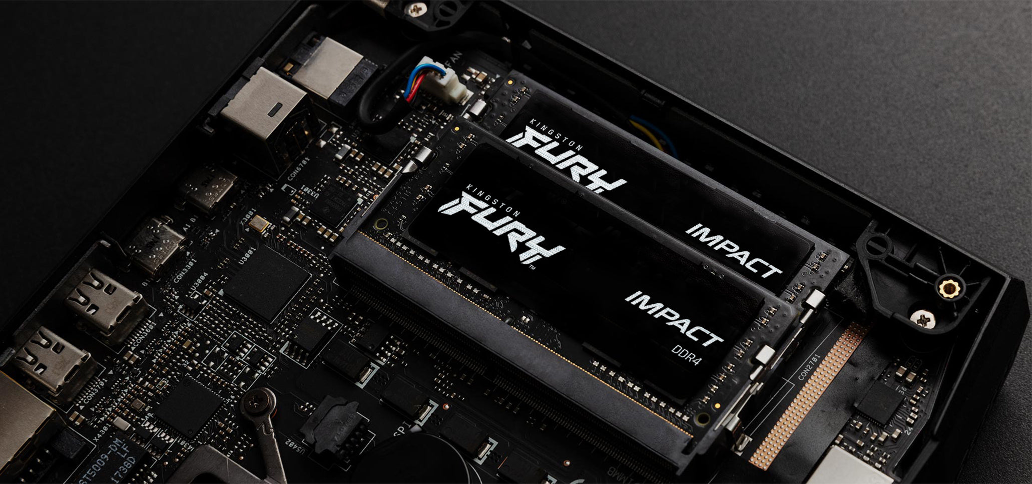 KINGSTON 64Go 3200MHz DDR4 CL20 SODIMM Kit of 2 FURY Impact