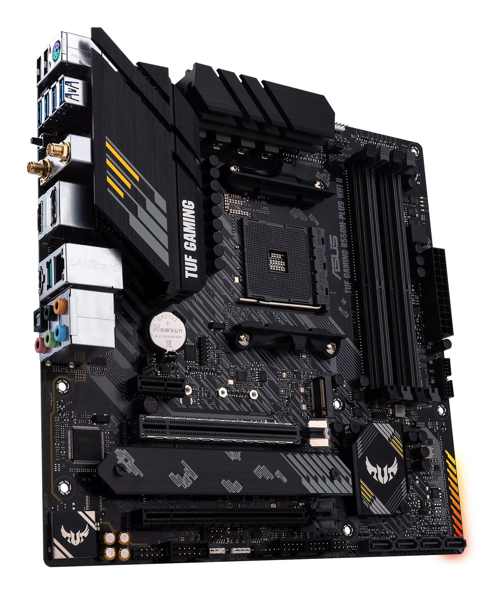 ASUS TUF GAMING B550M-PLUS WIFI II AM4 Socket 4x4DDR 1xHDMI 1xDP 2xM.2