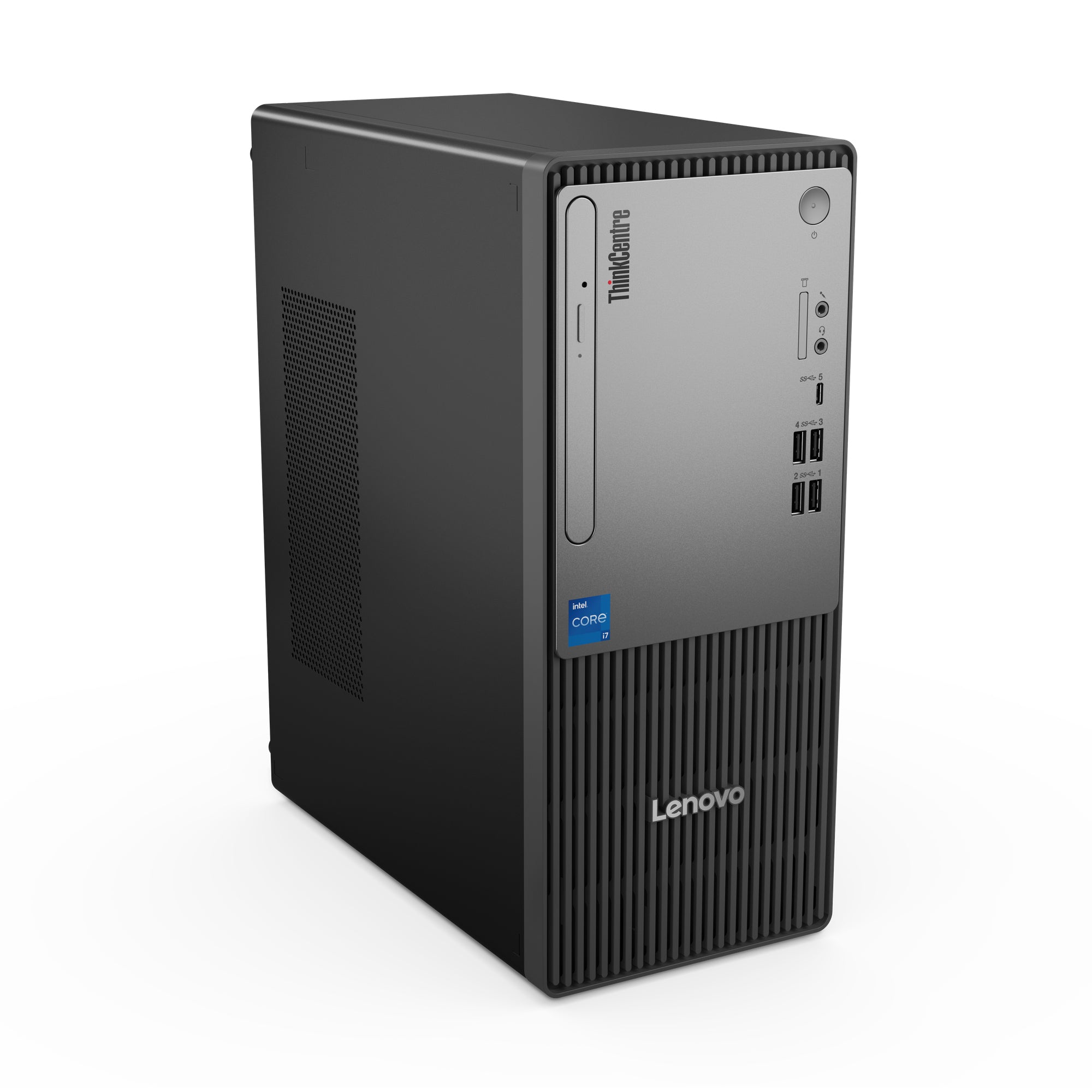 Lenovo ThinkCentre neo 50t Gen 5 Intel® Core™ i3 i3-14100 8 Go DDR5-SDRAM 512 Go SSD Windows 11 Pro Tower PC Noir, Gris